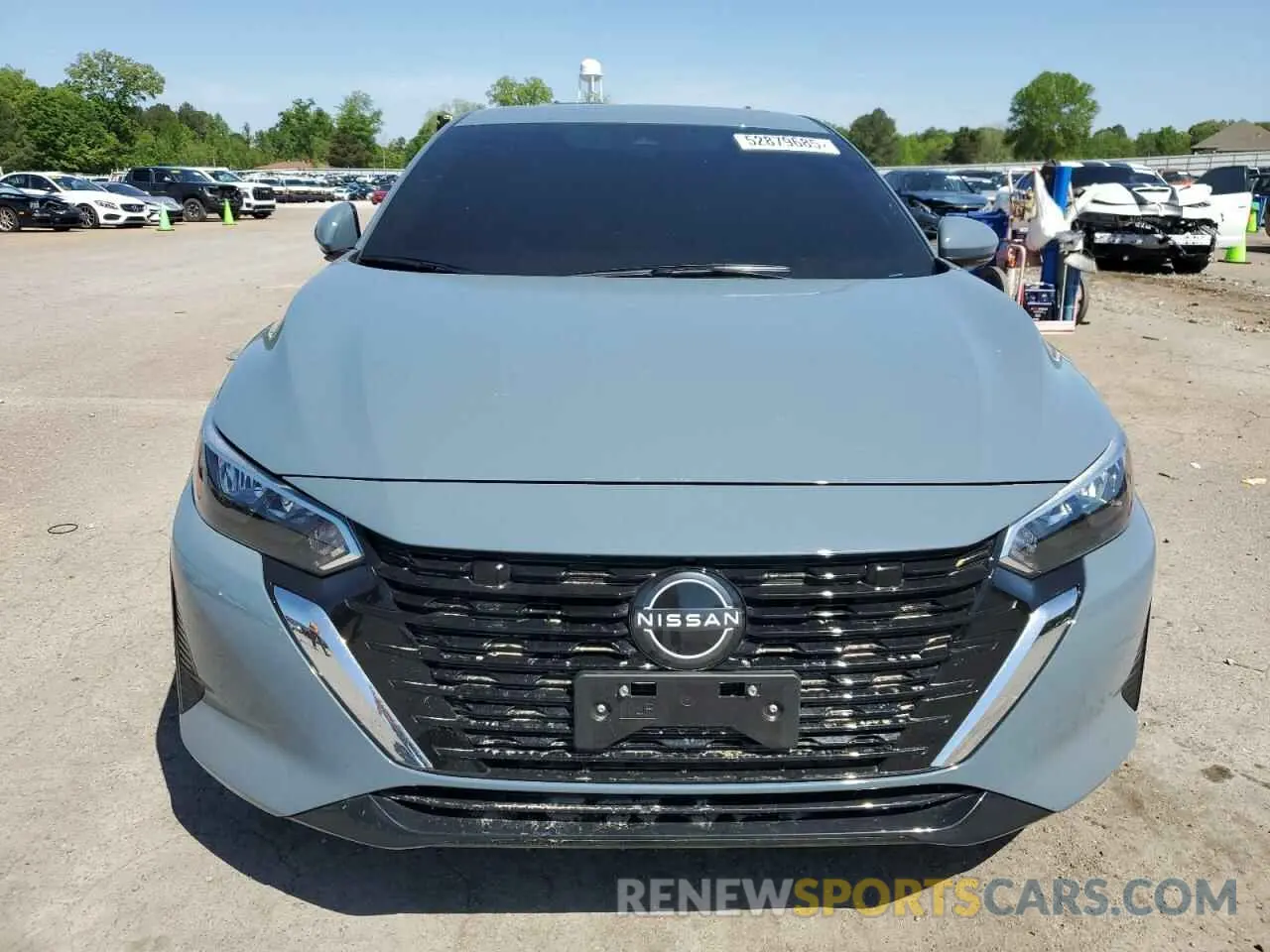 5 fotografías del automóvil dañado 3N1AB8CV4SY216322 NISSAN SENTRA 2025
