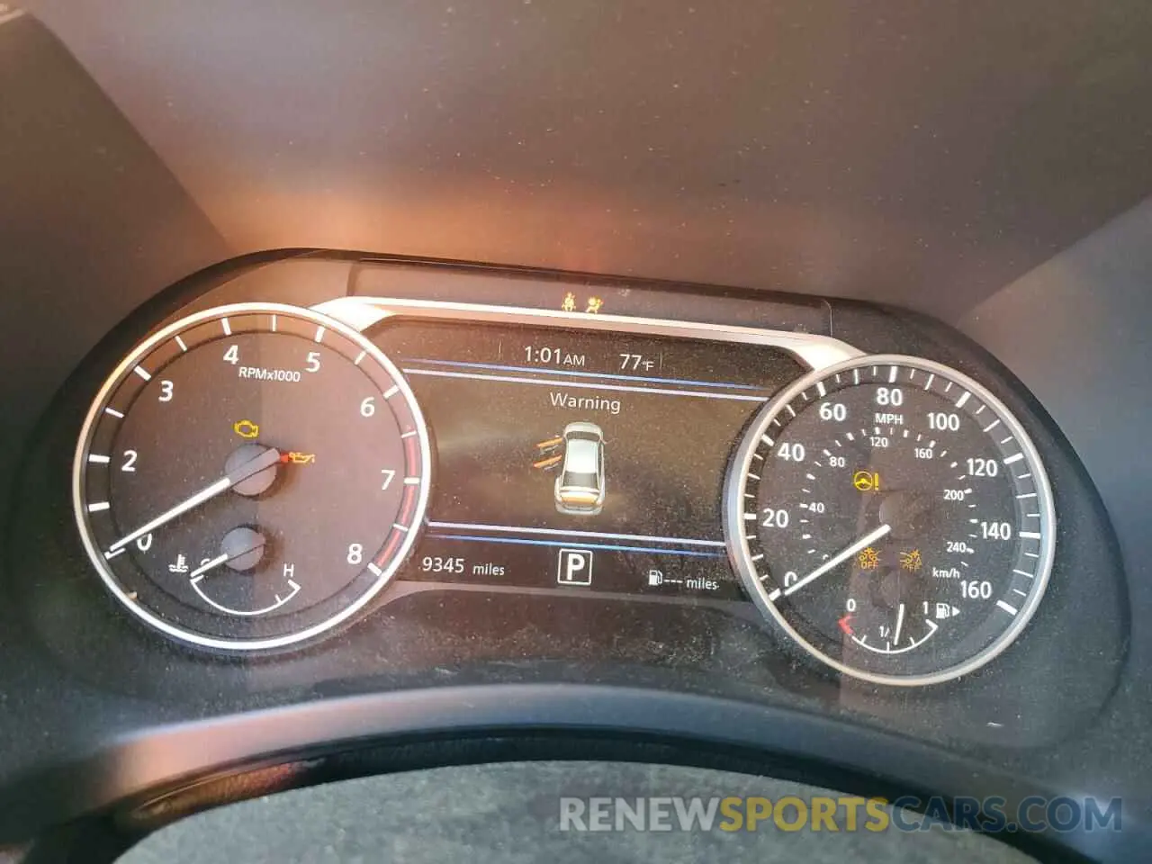 9 fotografías del automóvil dañado 3N1AB8CV4SY216322 NISSAN SENTRA 2025