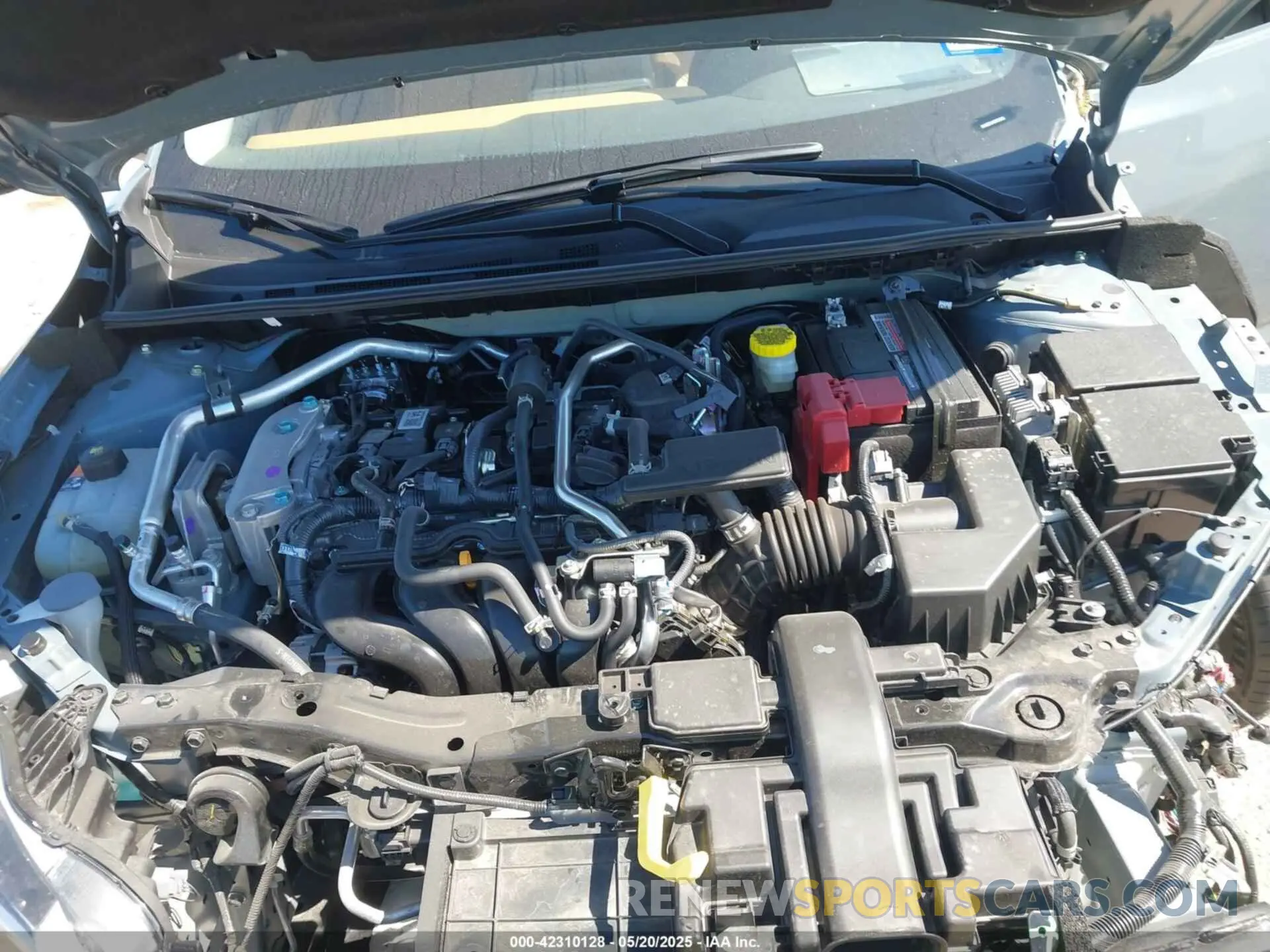 10 fotografías del automóvil dañado 3N1AB8CV4SY216420 NISSAN SENTRA 2025