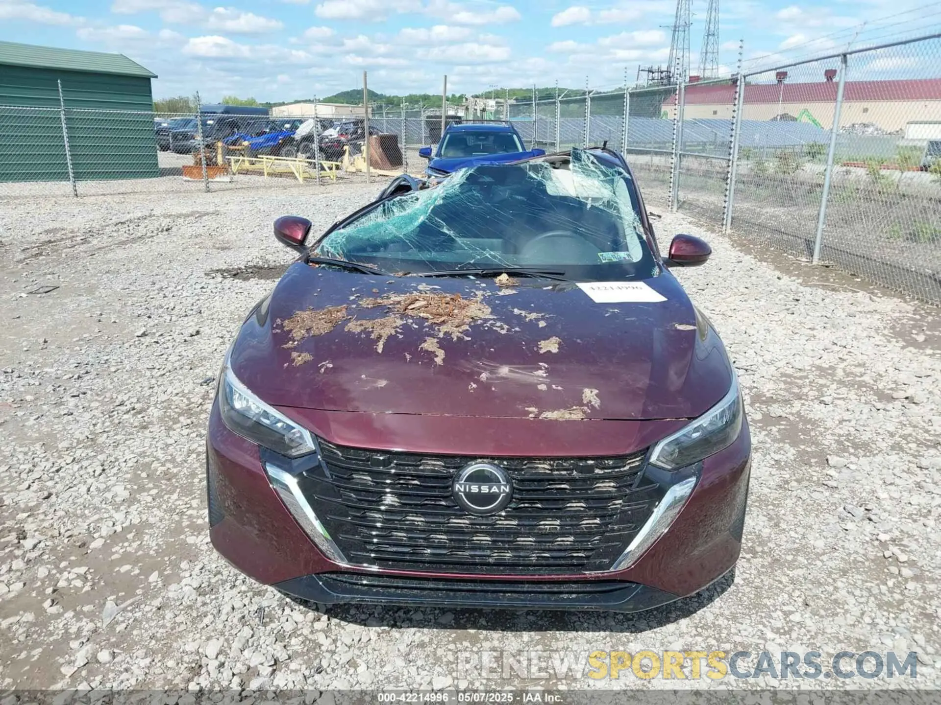 12 fotografías del automóvil dañado 3N1AB8CV4SY243505 NISSAN SENTRA 2025