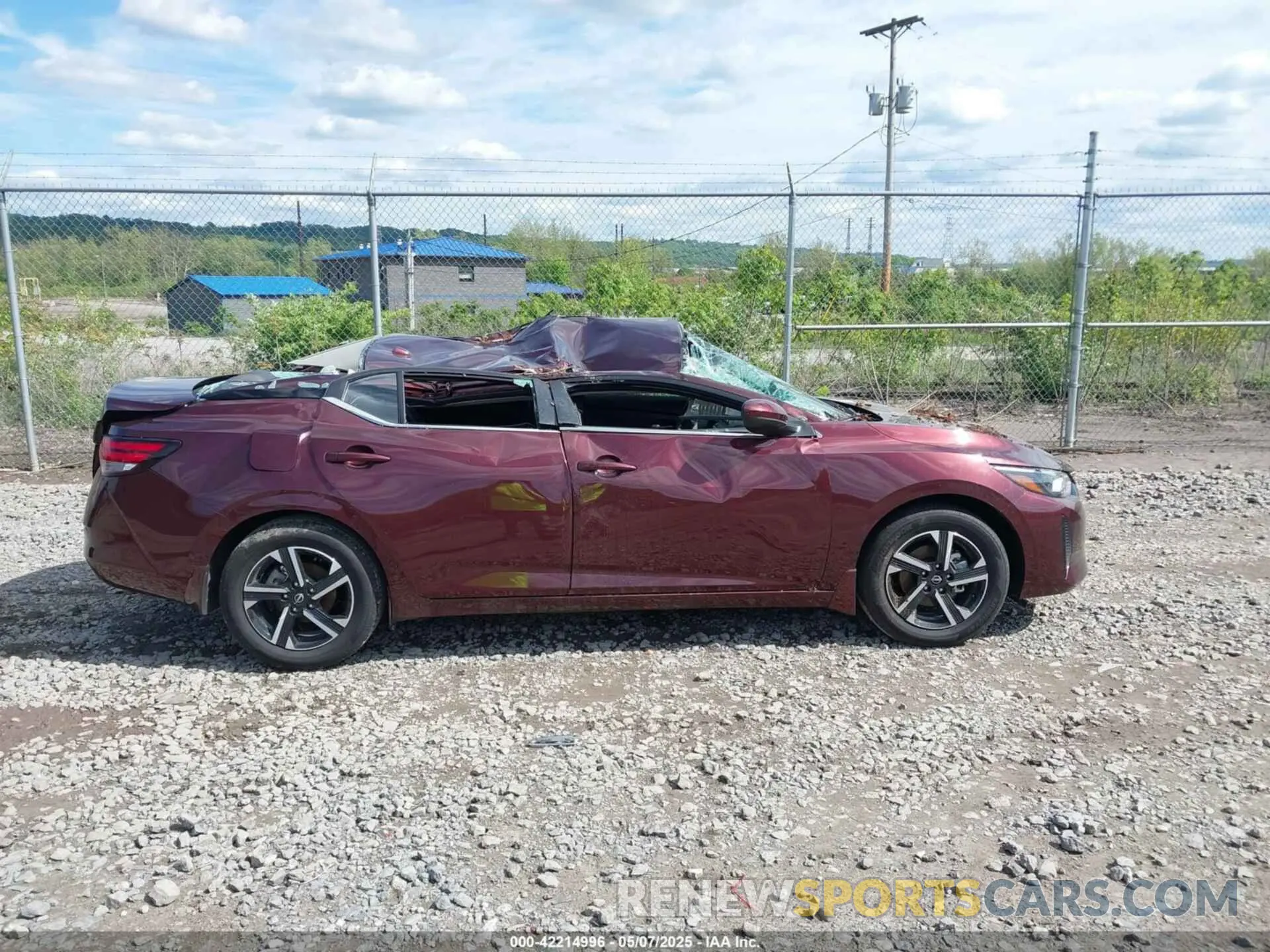 13 fotografías del automóvil dañado 3N1AB8CV4SY243505 NISSAN SENTRA 2025