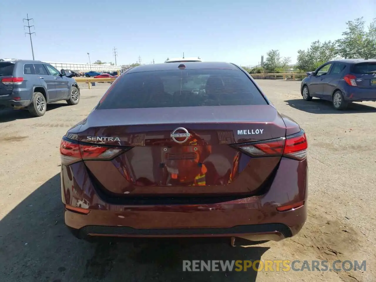 6 fotografías del automóvil dañado 3N1AB8CV4SY247991 NISSAN SENTRA 2025