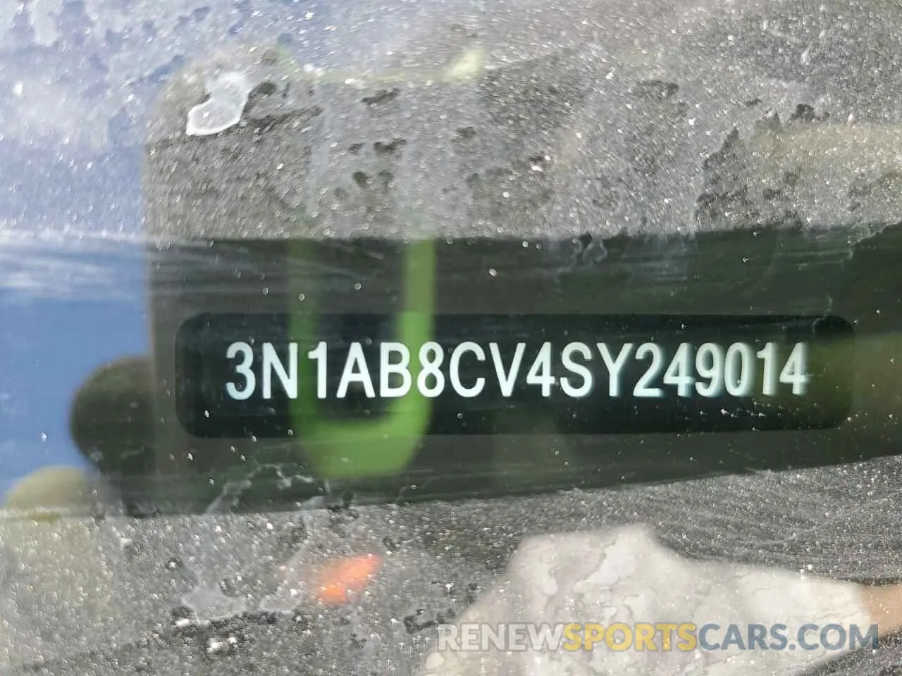 12 fotografías del automóvil dañado 3N1AB8CV4SY249014 NISSAN SENTRA 2025