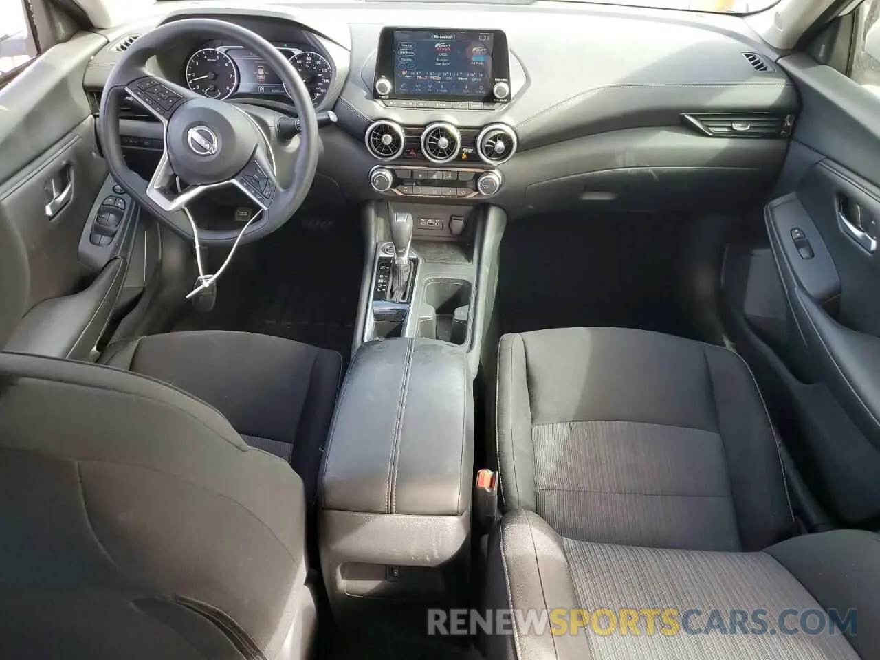 8 fotografías del automóvil dañado 3N1AB8CV4SY249014 NISSAN SENTRA 2025
