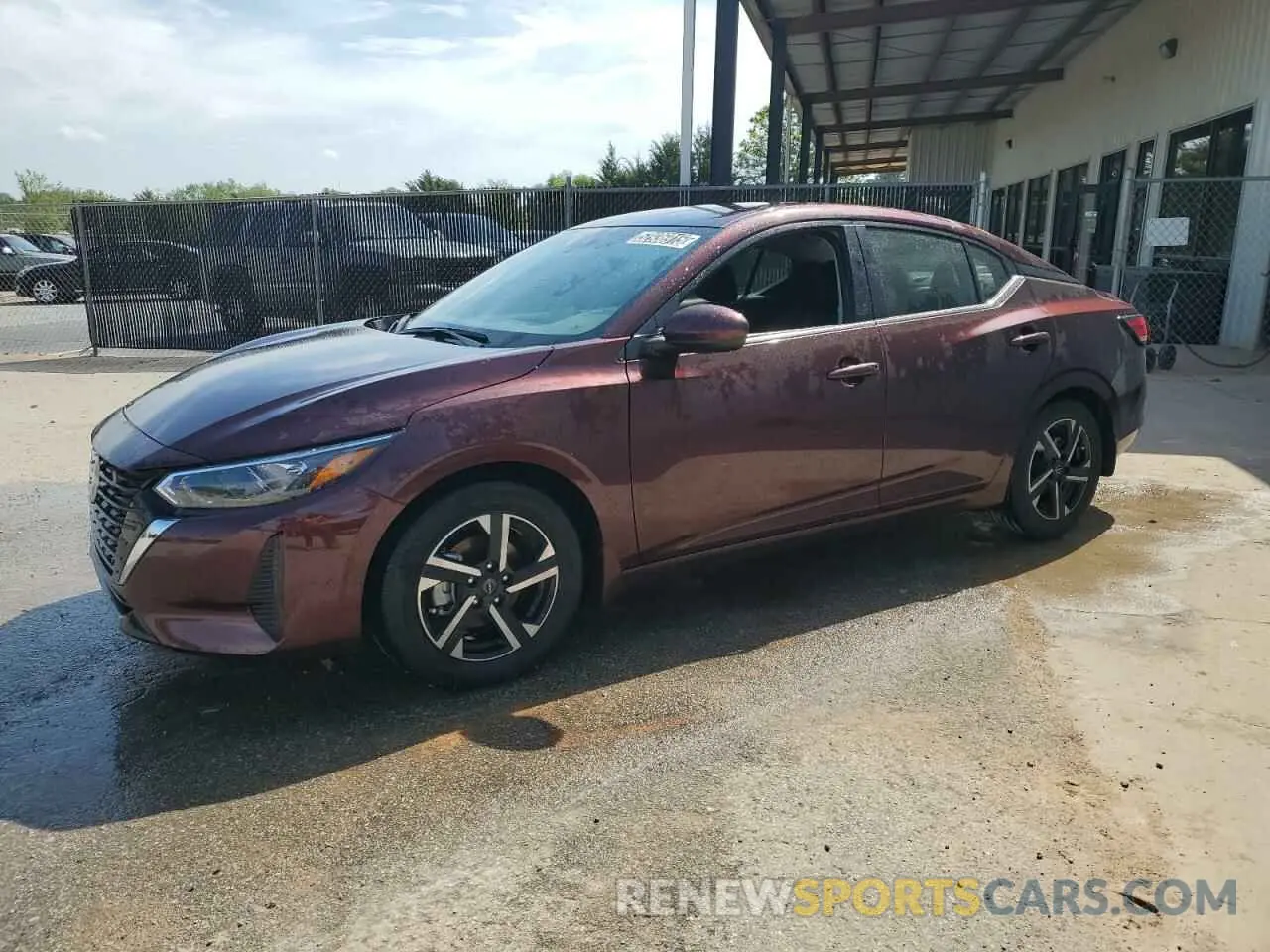 1 fotografías del automóvil dañado 3N1AB8CV4SY267190 NISSAN SENTRA 2025