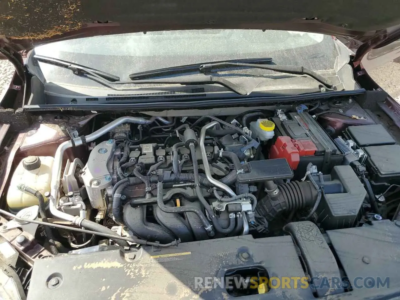 11 fotografías del automóvil dañado 3N1AB8CV4SY267190 NISSAN SENTRA 2025