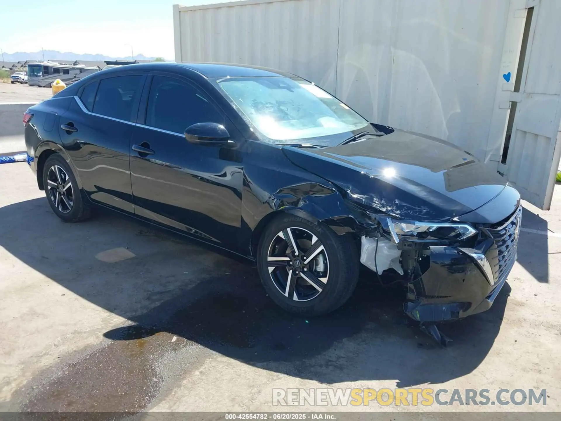 1 fotografías del automóvil dañado 3N1AB8CV4SY273281 NISSAN SENTRA 2025