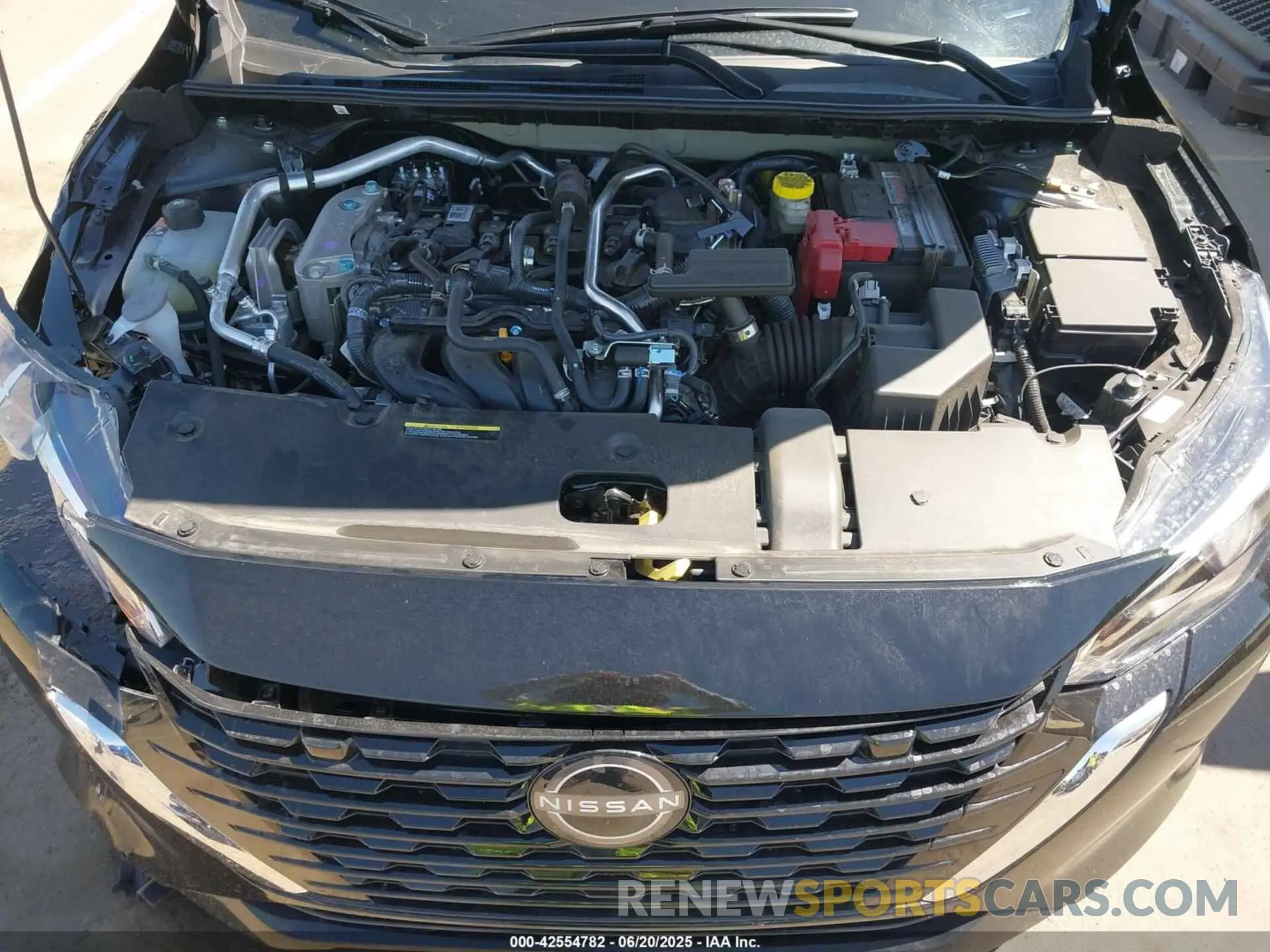 10 fotografías del automóvil dañado 3N1AB8CV4SY273281 NISSAN SENTRA 2025