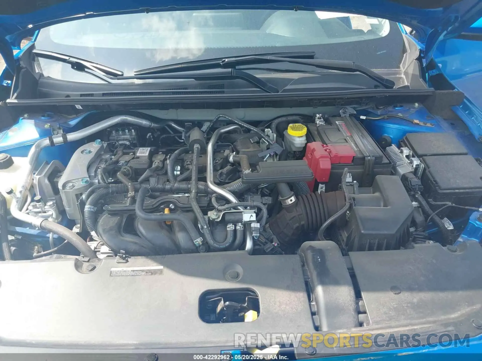 10 fotografías del automóvil dañado 3N1AB8CV4SY276309 NISSAN SENTRA 2025