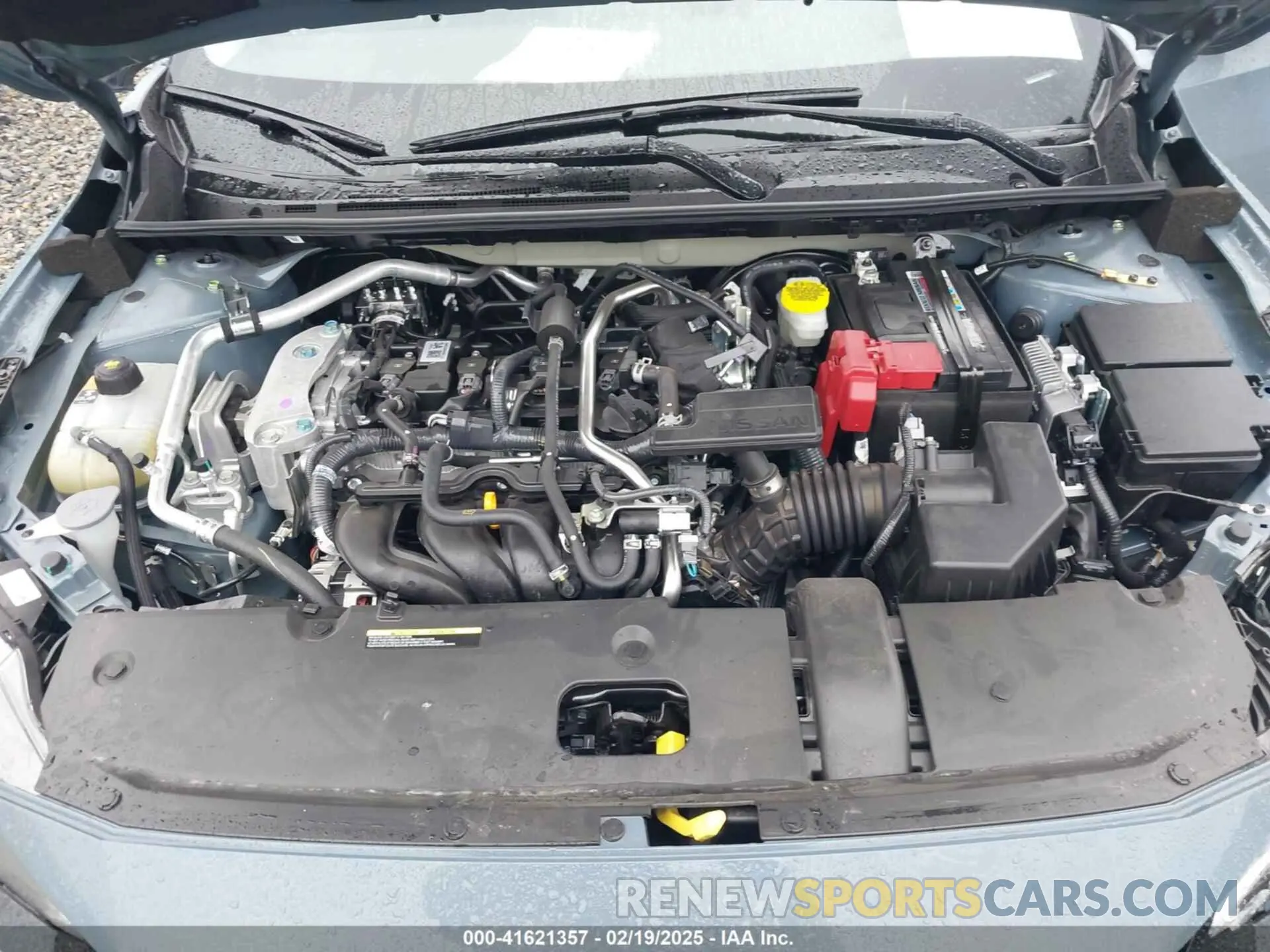 10 fotografías del automóvil dañado 3N1AB8CV4SY277637 NISSAN SENTRA 2025