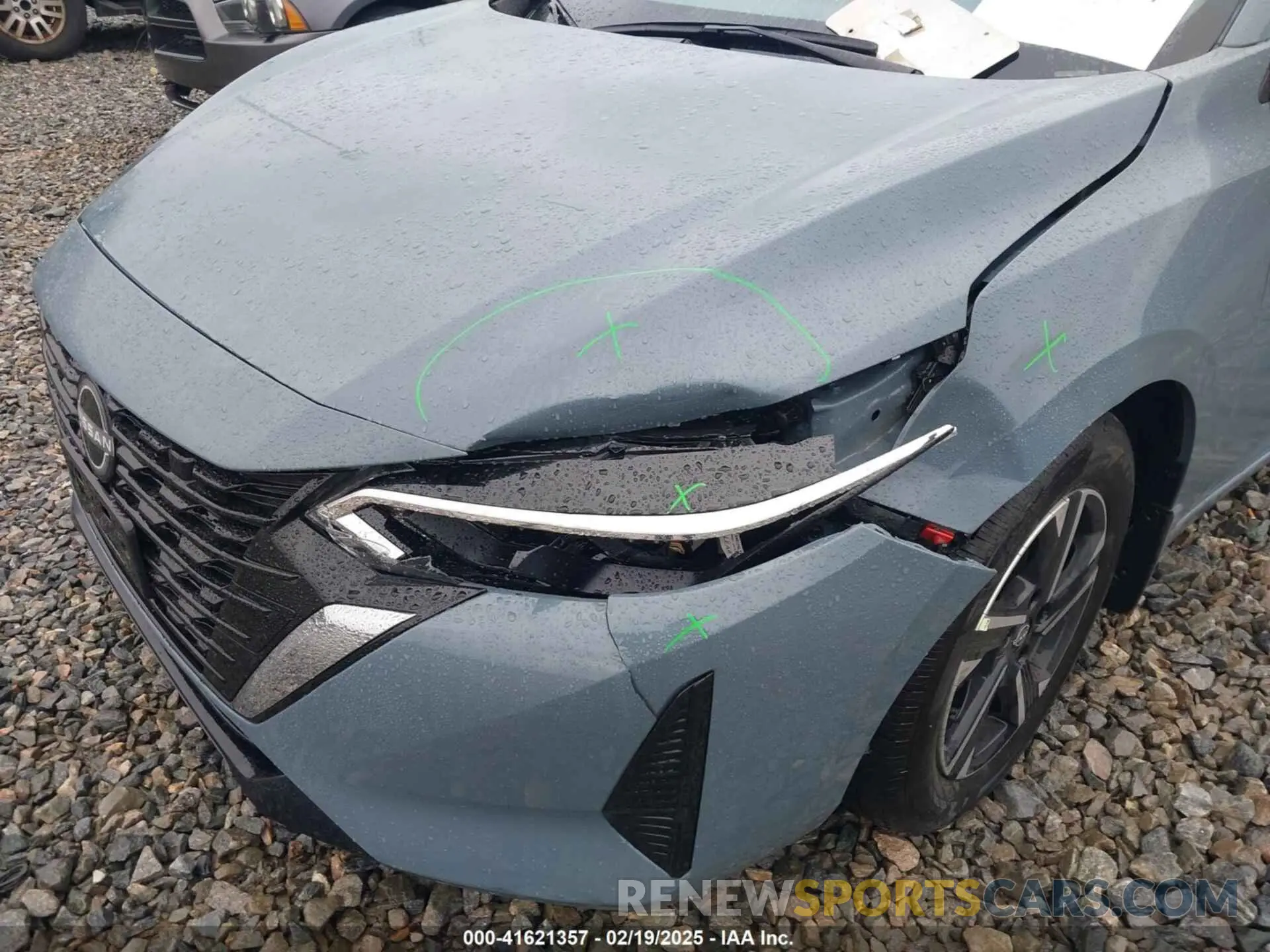 6 fotografías del automóvil dañado 3N1AB8CV4SY277637 NISSAN SENTRA 2025