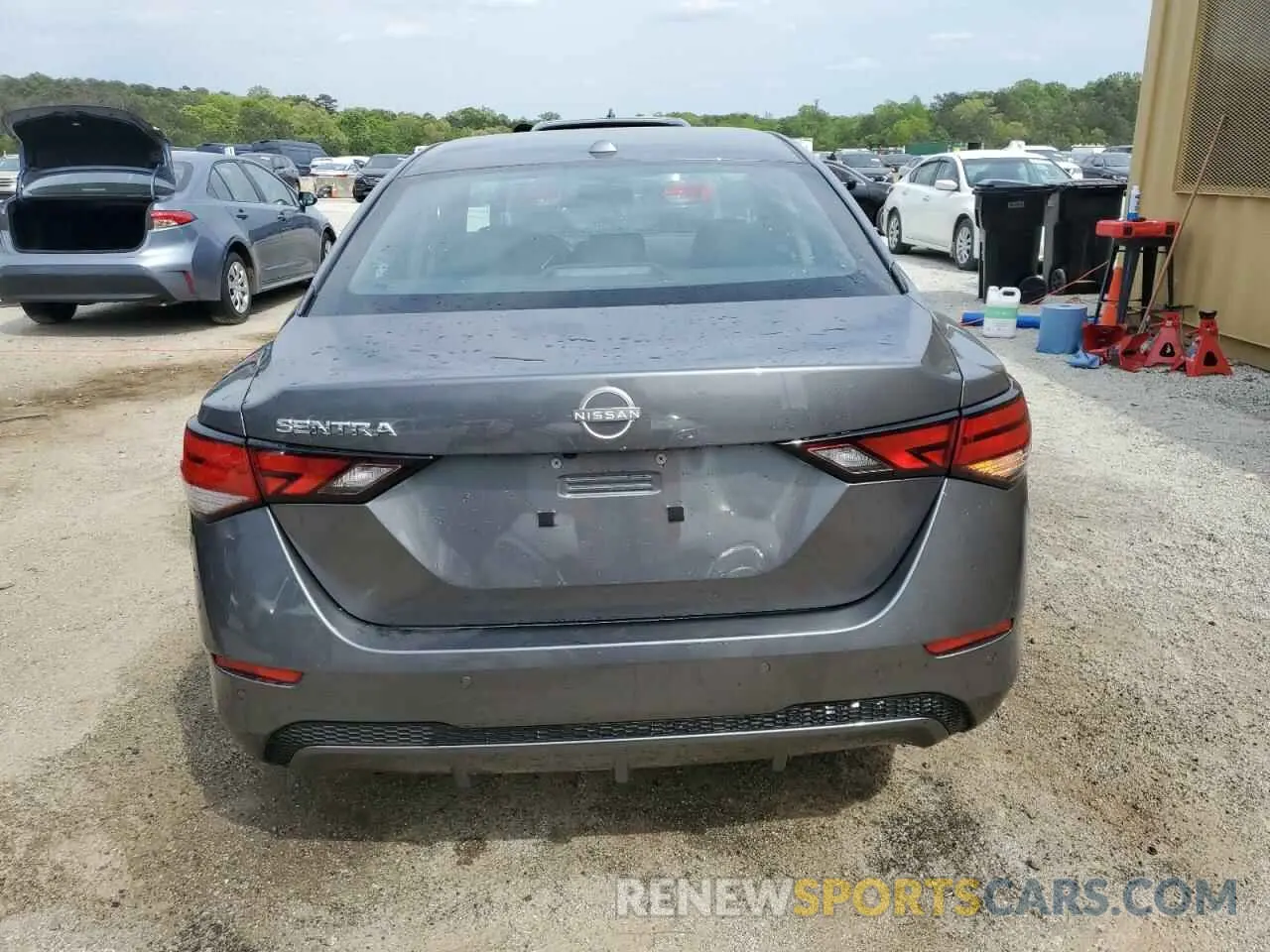 6 fotografías del automóvil dañado 3N1AB8CV4SY289819 NISSAN SENTRA 2025