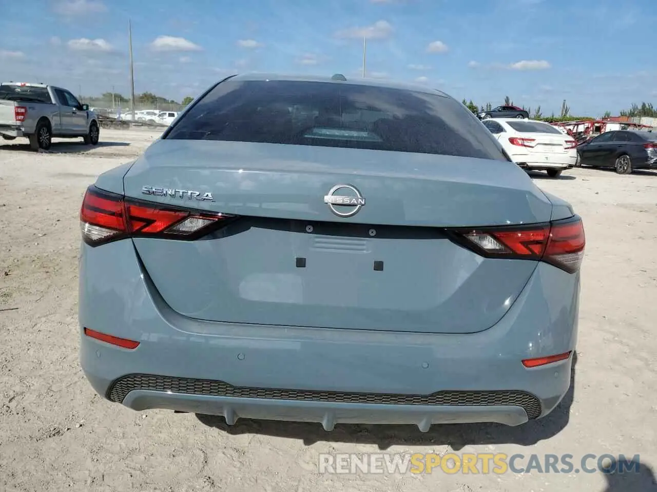 6 fotografías del automóvil dañado 3N1AB8CV5SY212635 NISSAN SENTRA 2025