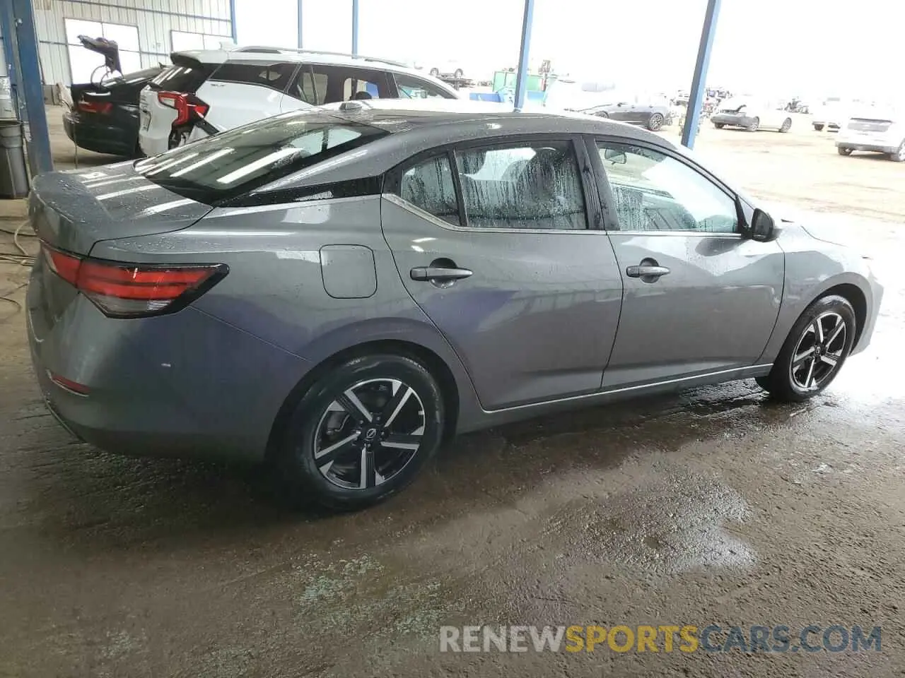 3 fotografías del automóvil dañado 3N1AB8CV5SY280806 NISSAN SENTRA 2025