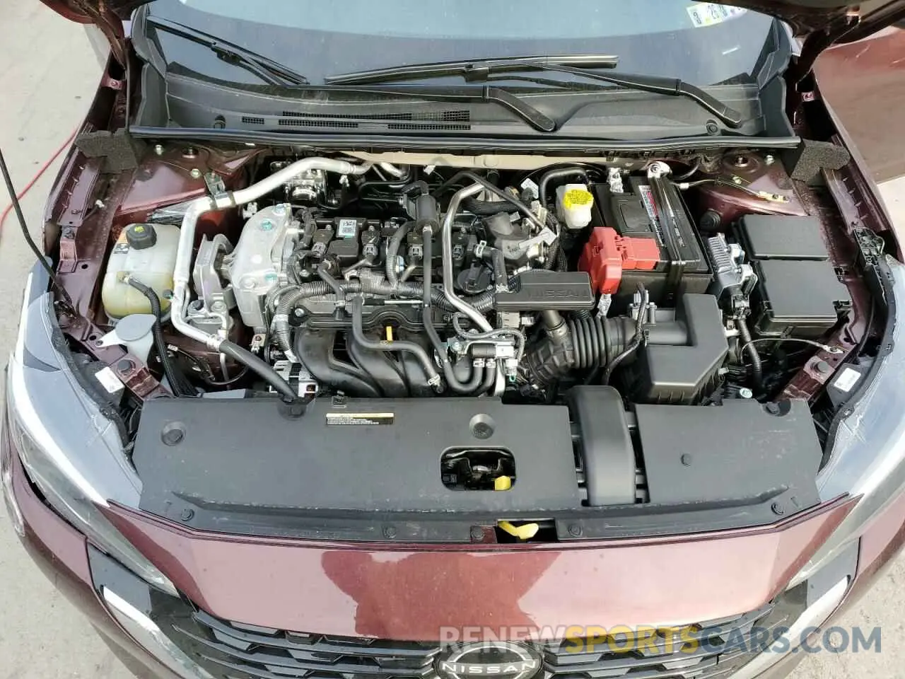 11 fotografías del automóvil dañado 3N1AB8CV5SY286363 NISSAN SENTRA 2025