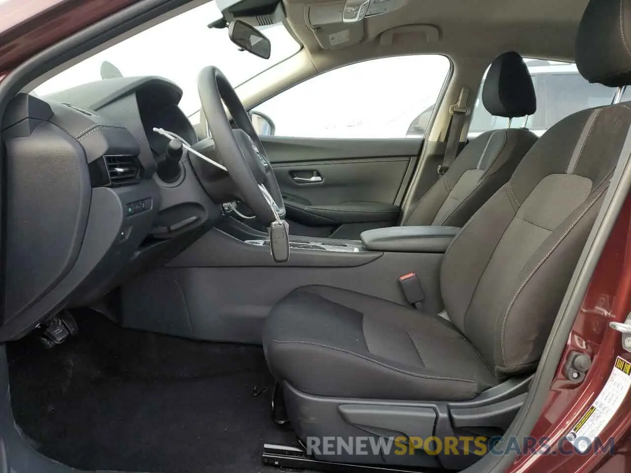 7 fotografías del automóvil dañado 3N1AB8CV5SY286363 NISSAN SENTRA 2025