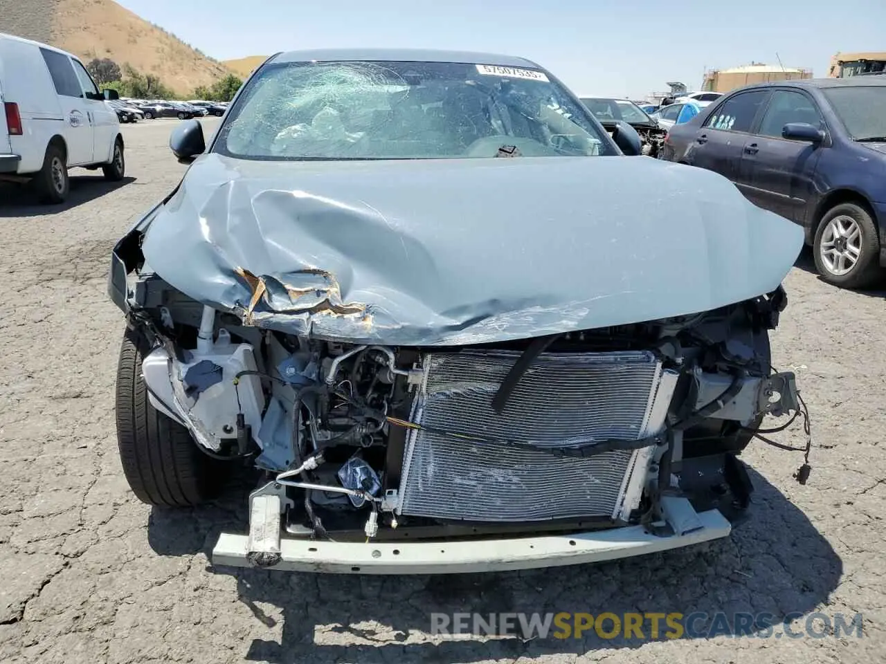 5 fotografías del automóvil dañado 3N1AB8CV5SY286461 NISSAN SENTRA 2025