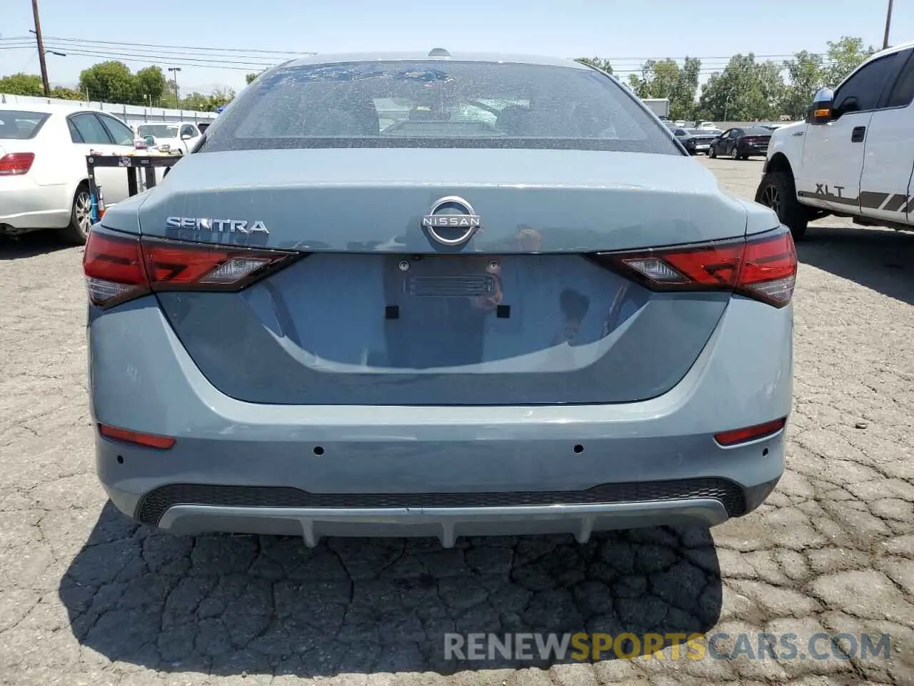 6 fotografías del automóvil dañado 3N1AB8CV5SY286461 NISSAN SENTRA 2025