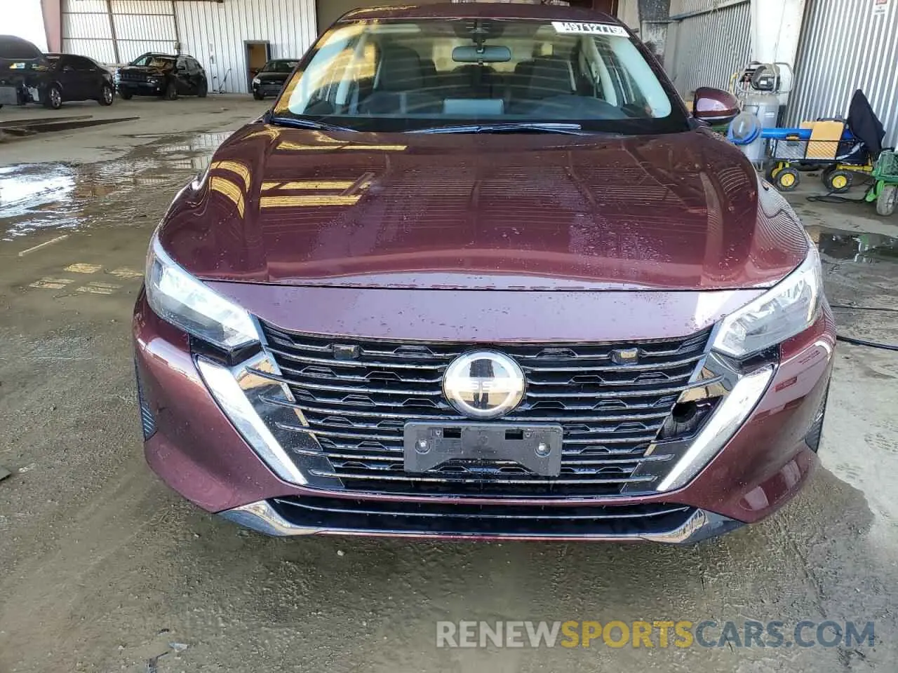 5 fotografías del automóvil dañado 3N1AB8CV5SY288548 NISSAN SENTRA 2025