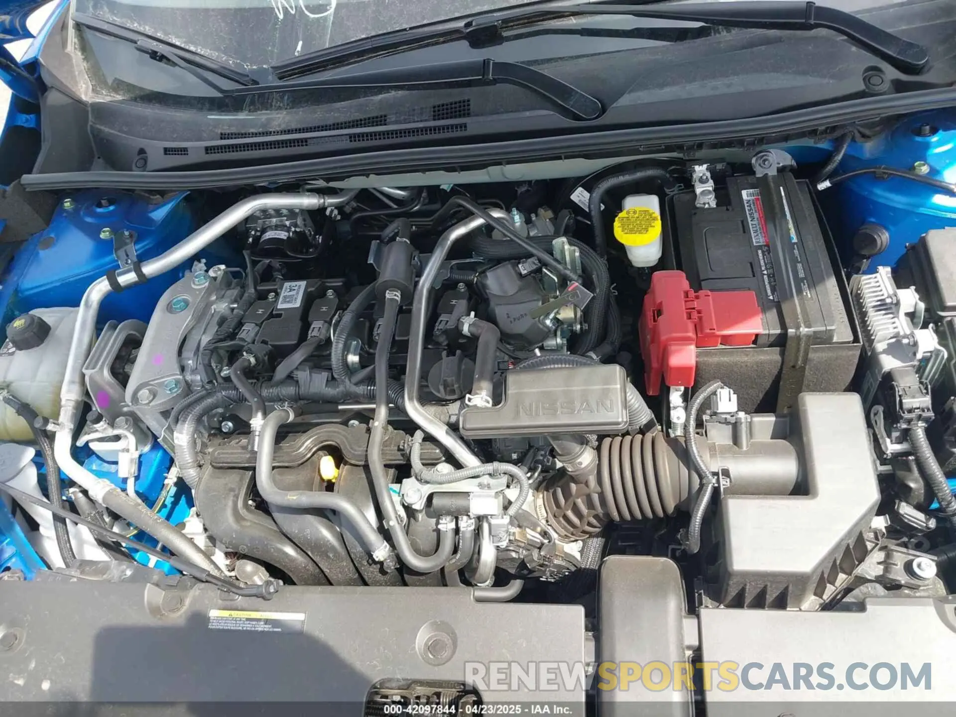 10 fotografías del automóvil dañado 3N1AB8CV5SY289697 NISSAN SENTRA 2025