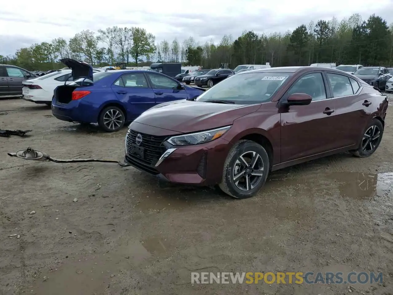 1 fotografías del automóvil dañado 3N1AB8CV5SY299713 NISSAN SENTRA 2025