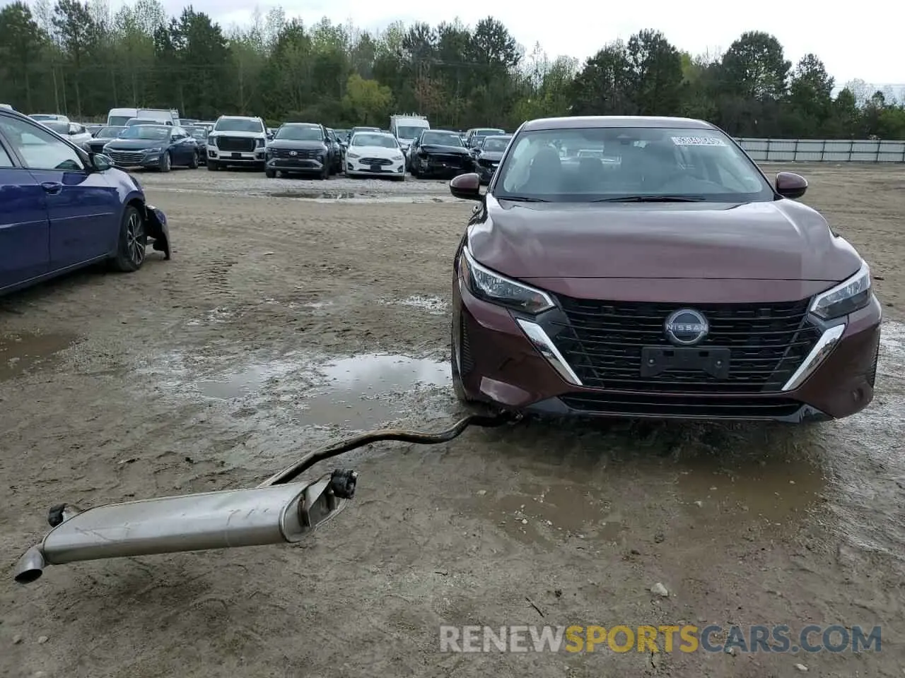 5 fotografías del automóvil dañado 3N1AB8CV5SY299713 NISSAN SENTRA 2025