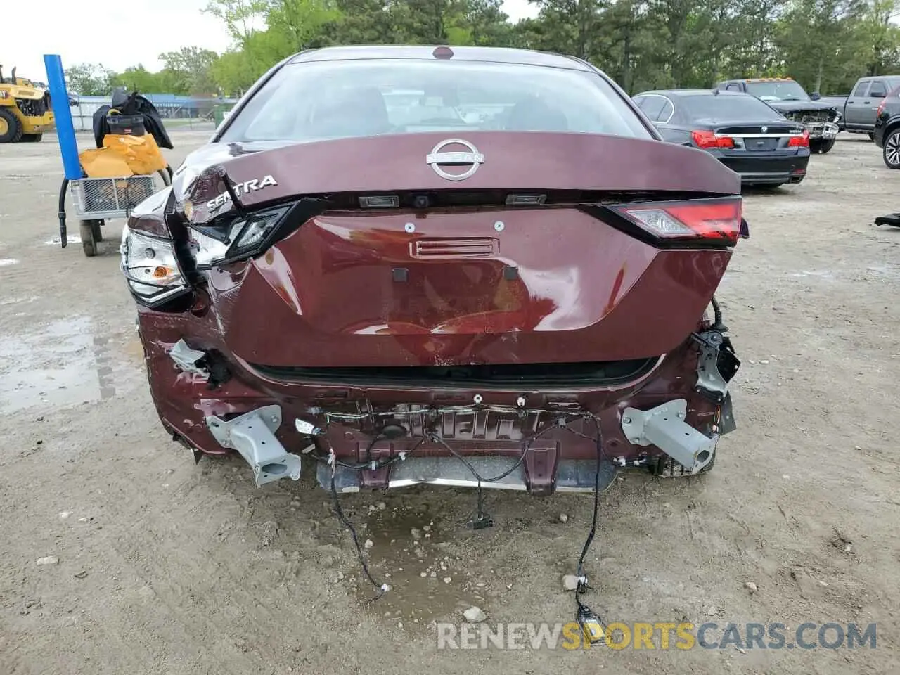 6 fotografías del automóvil dañado 3N1AB8CV5SY299713 NISSAN SENTRA 2025