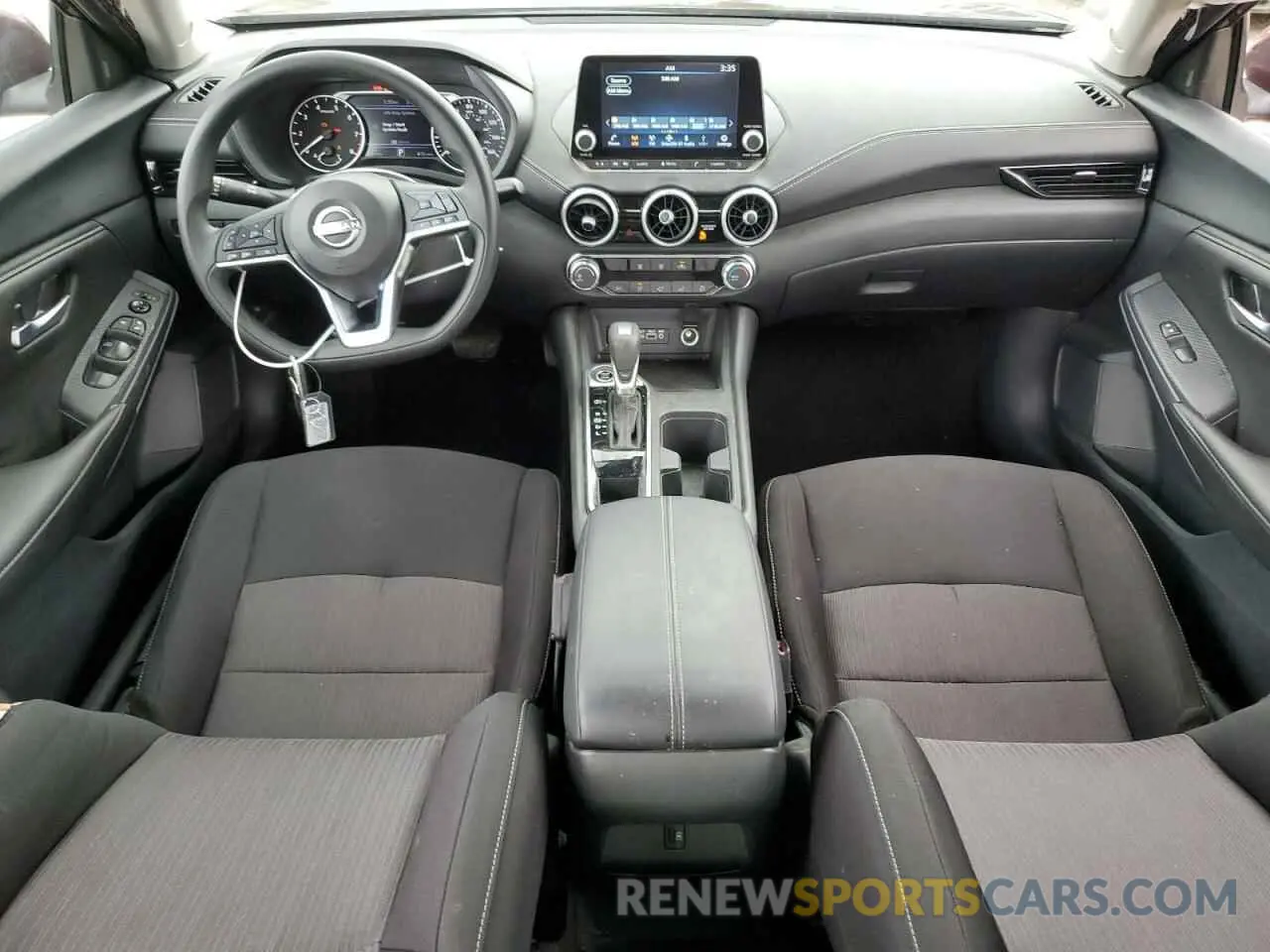 8 fotografías del automóvil dañado 3N1AB8CV5SY299713 NISSAN SENTRA 2025