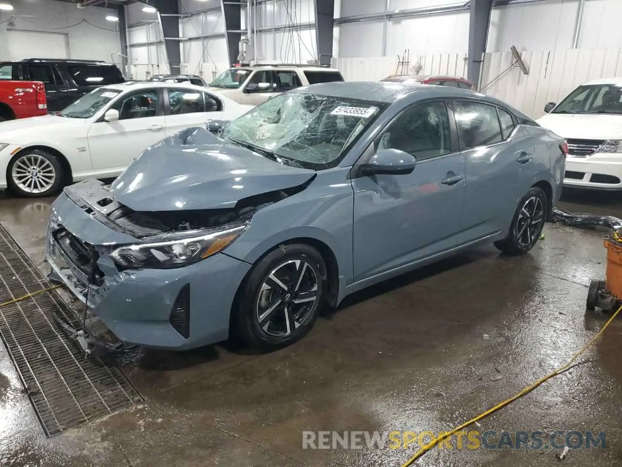 1 fotografías del automóvil dañado 3N1AB8CV6SY209338 NISSAN SENTRA 2025