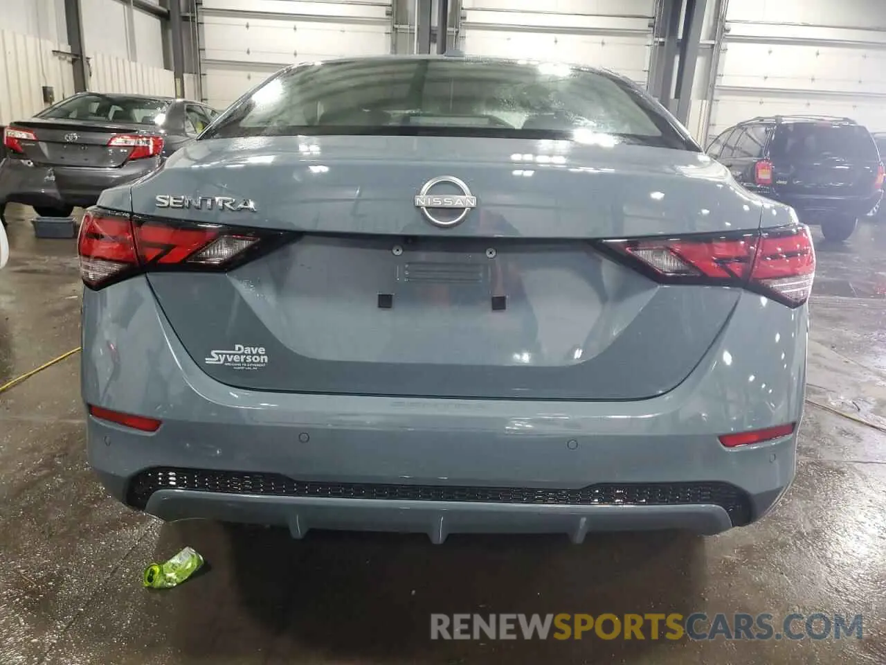 6 fotografías del automóvil dañado 3N1AB8CV6SY209338 NISSAN SENTRA 2025