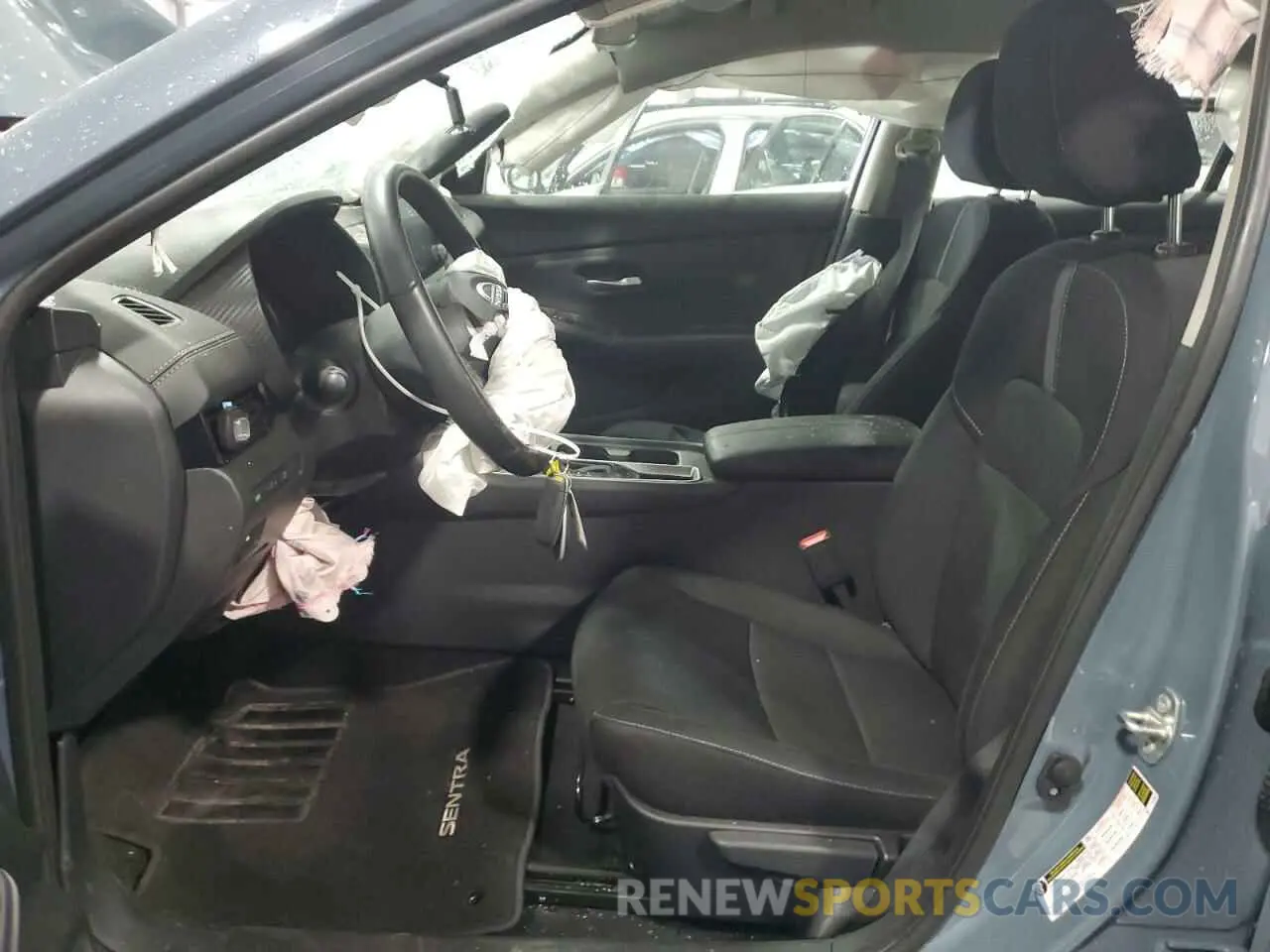 7 fotografías del automóvil dañado 3N1AB8CV6SY209338 NISSAN SENTRA 2025