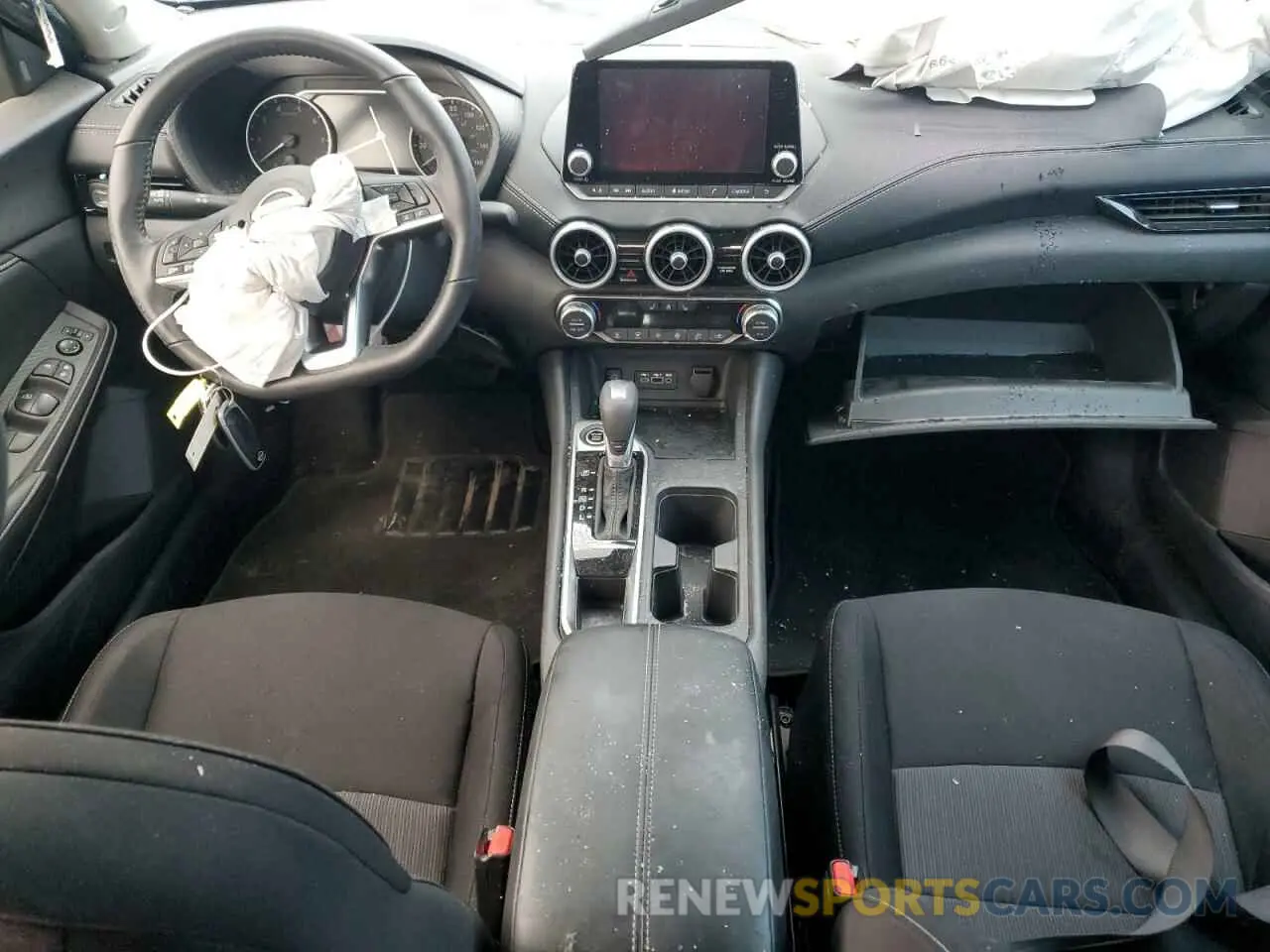 8 fotografías del automóvil dañado 3N1AB8CV6SY209338 NISSAN SENTRA 2025