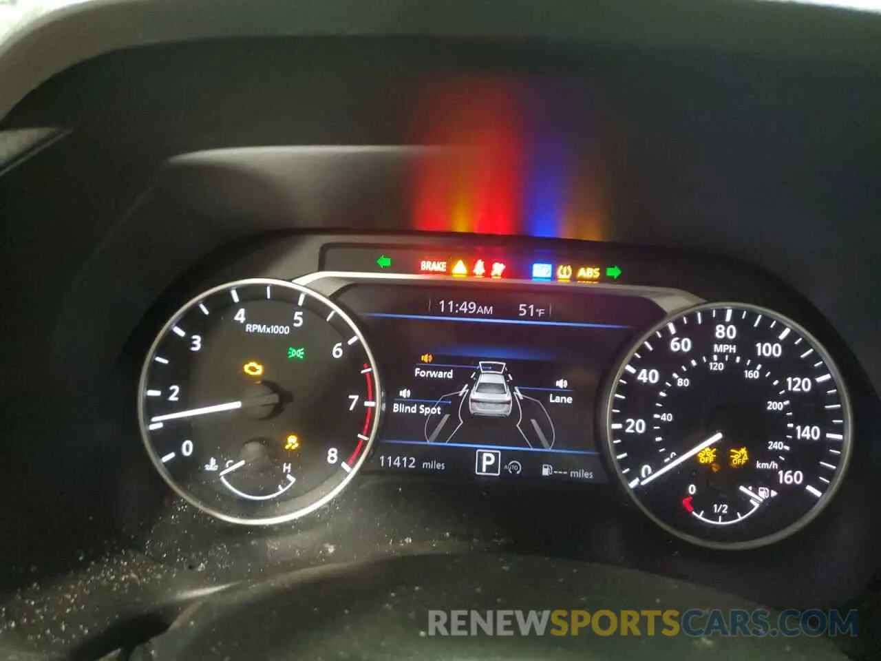 9 fotografías del automóvil dañado 3N1AB8CV6SY209338 NISSAN SENTRA 2025