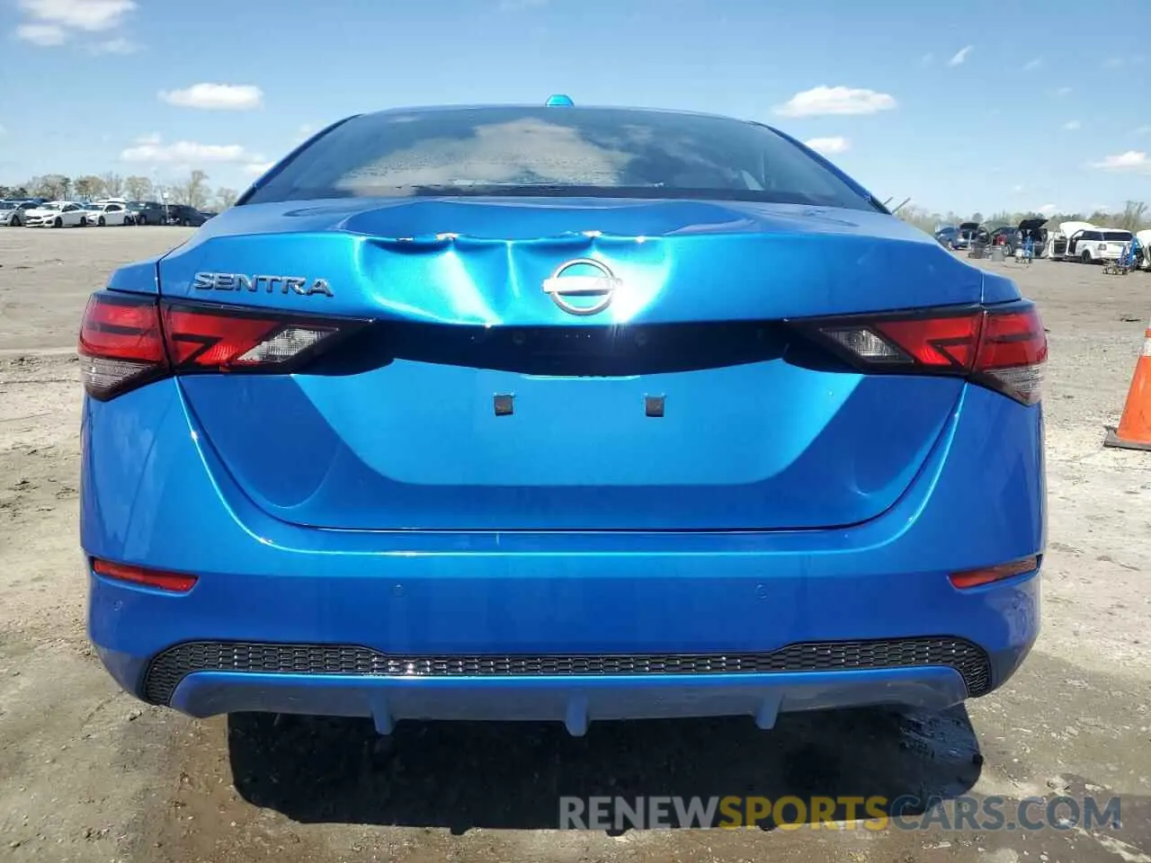 6 fotografías del automóvil dañado 3N1AB8CV6SY226690 NISSAN SENTRA 2025