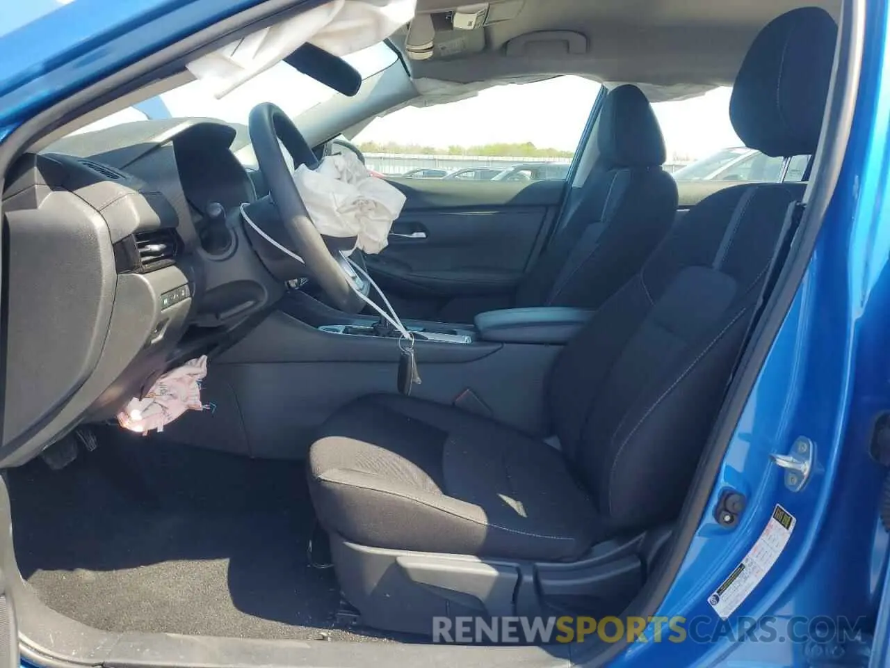 7 fotografías del automóvil dañado 3N1AB8CV6SY226690 NISSAN SENTRA 2025