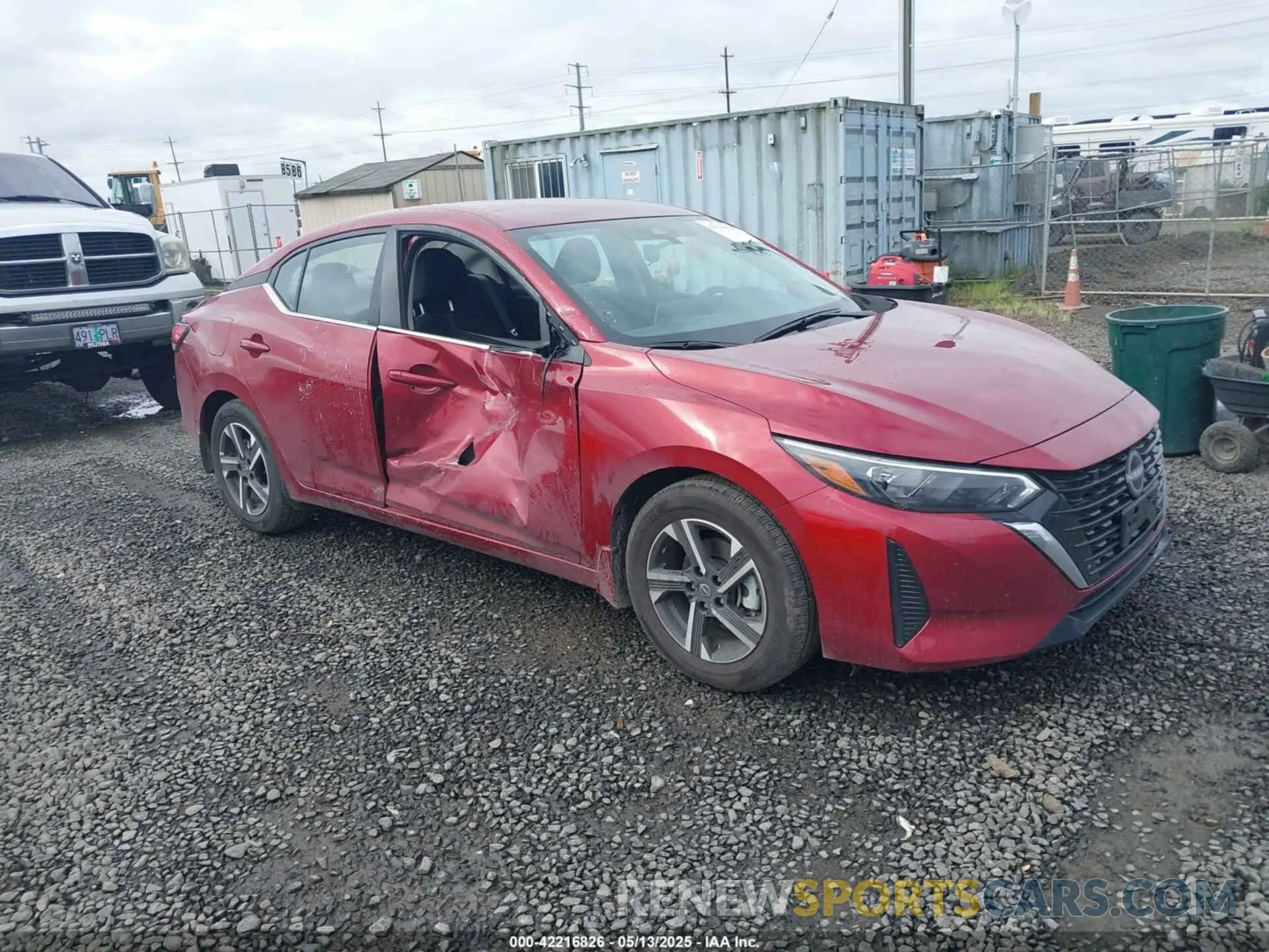 1 fotografías del automóvil dañado 3N1AB8CV6SY237978 NISSAN SENTRA 2025