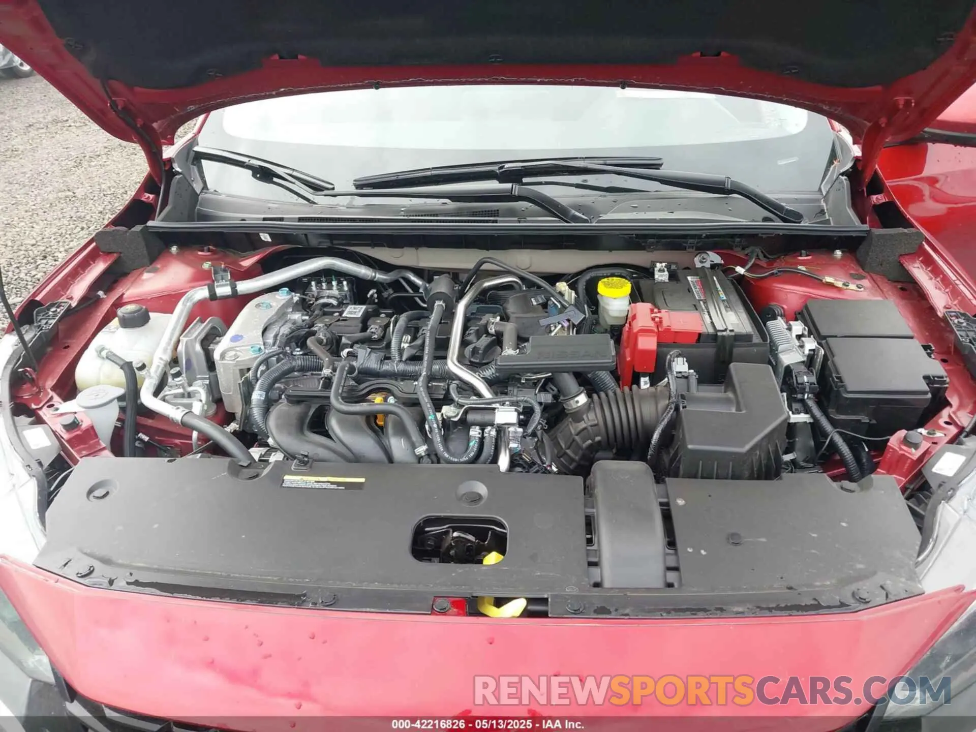 10 fotografías del automóvil dañado 3N1AB8CV6SY237978 NISSAN SENTRA 2025