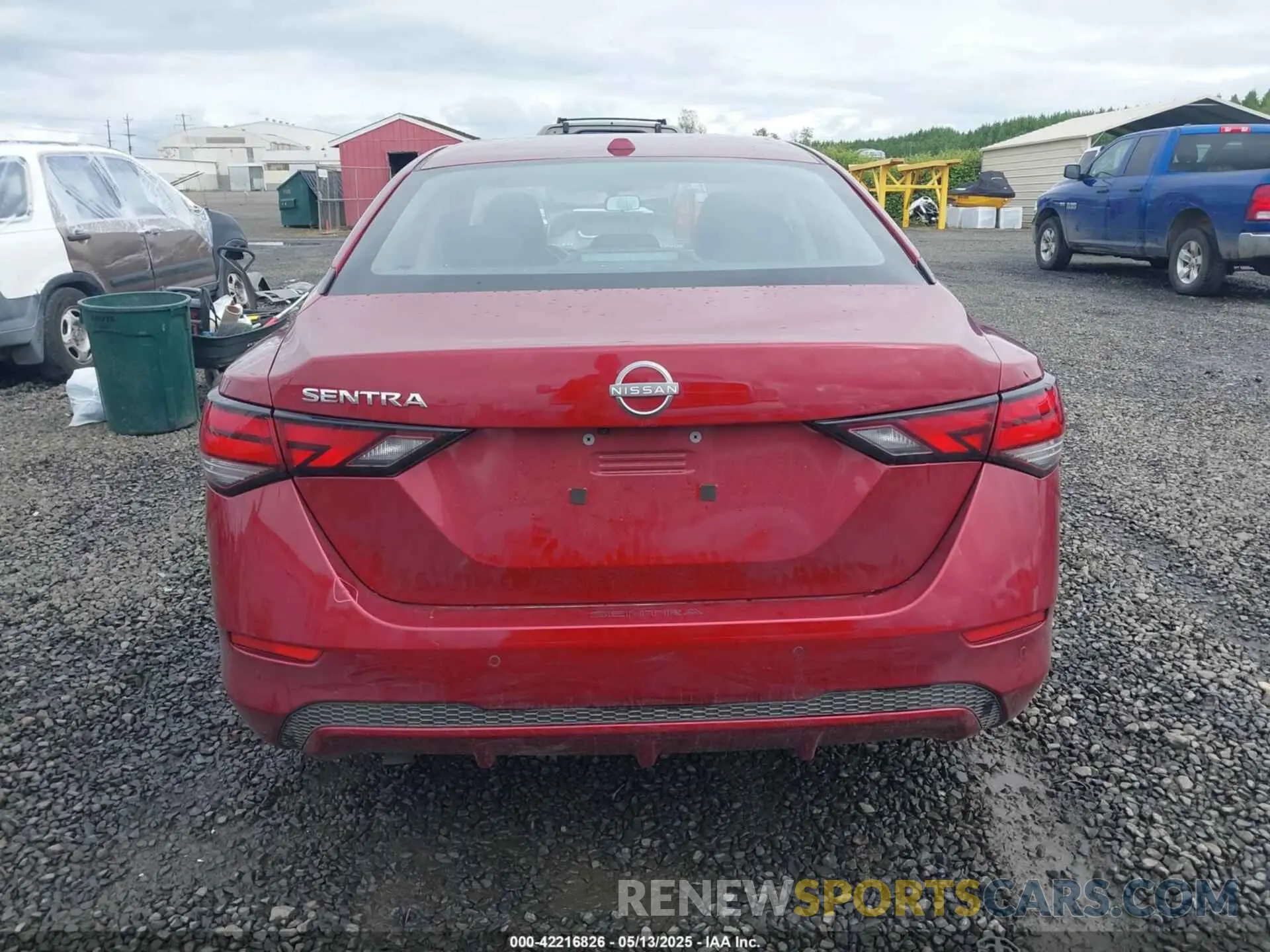 16 fotografías del automóvil dañado 3N1AB8CV6SY237978 NISSAN SENTRA 2025