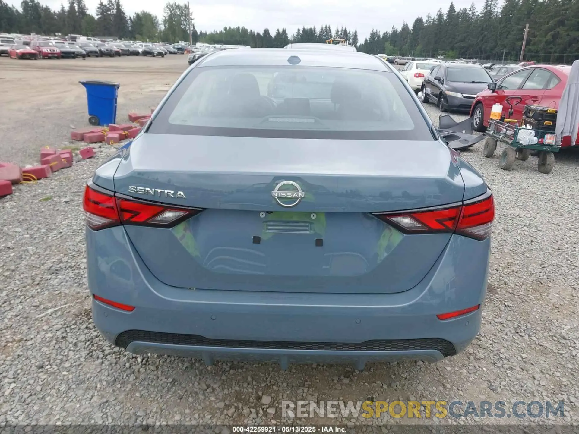 16 fotografías del automóvil dañado 3N1AB8CV6SY254487 NISSAN SENTRA 2025
