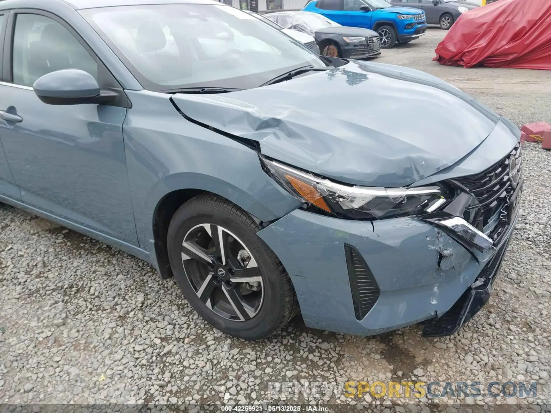 6 fotografías del automóvil dañado 3N1AB8CV6SY254487 NISSAN SENTRA 2025