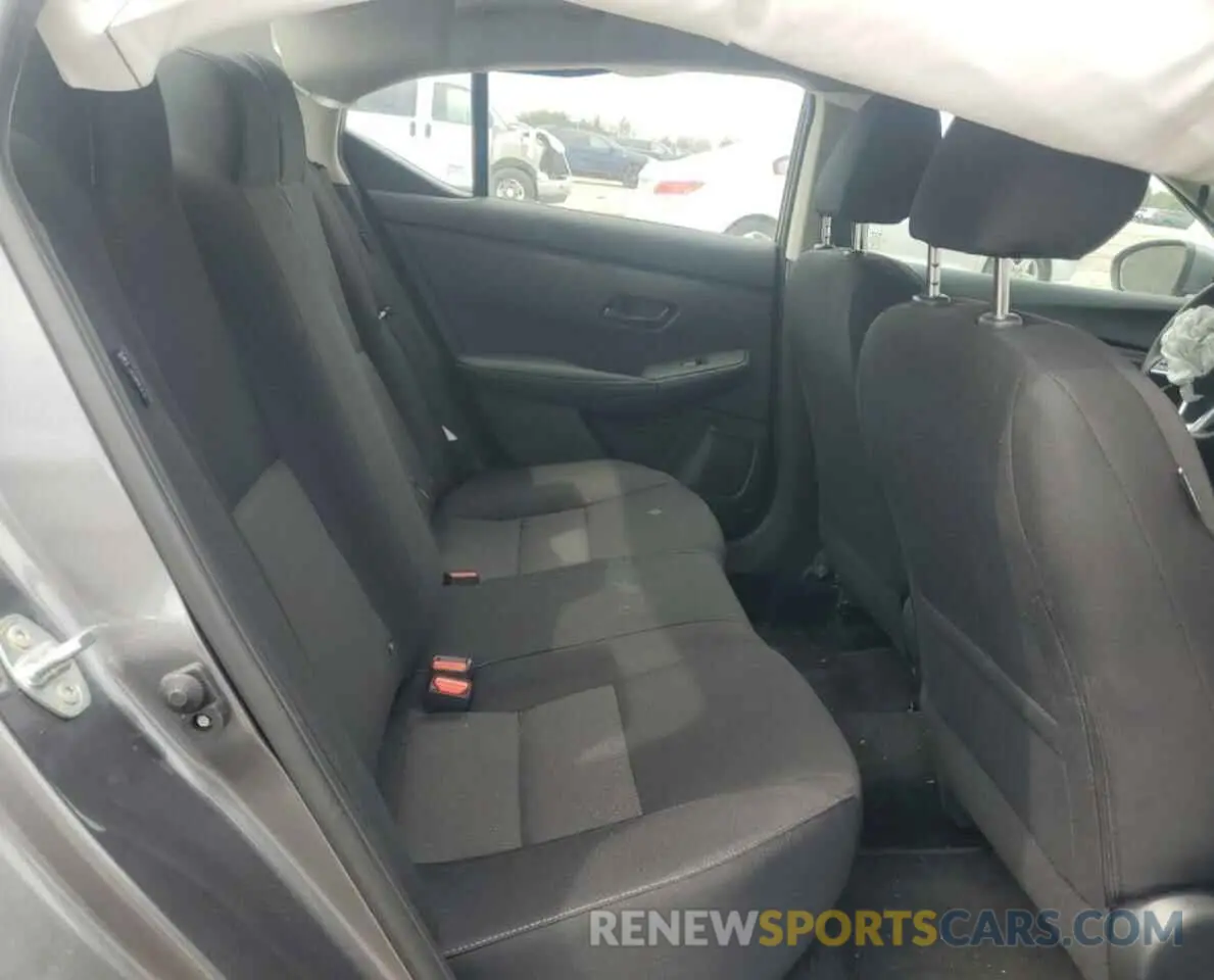 10 fotografías del automóvil dañado 3N1AB8CV6SY259138 NISSAN SENTRA 2025
