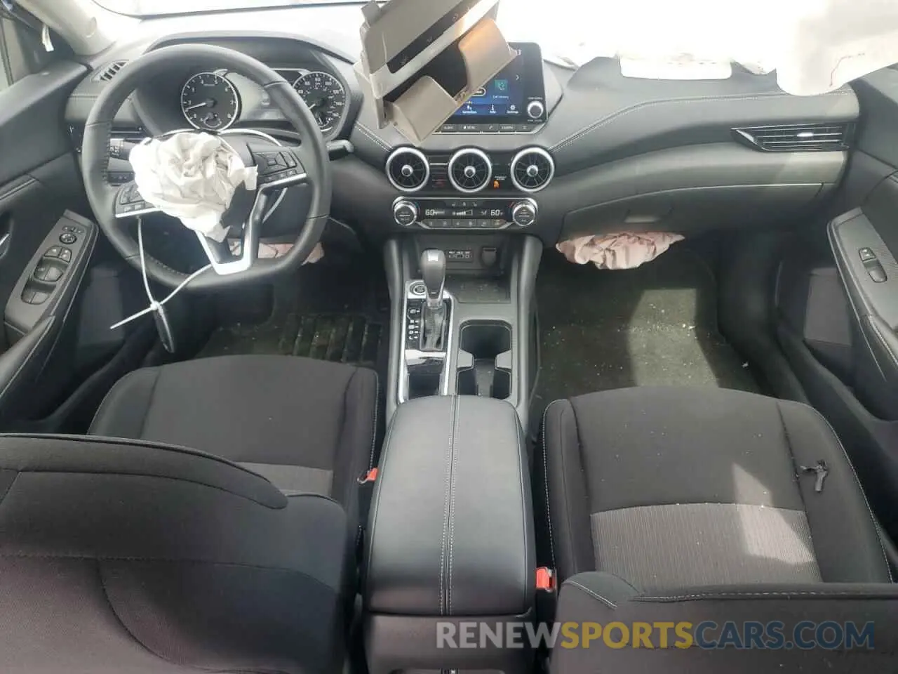 8 fotografías del automóvil dañado 3N1AB8CV6SY259138 NISSAN SENTRA 2025