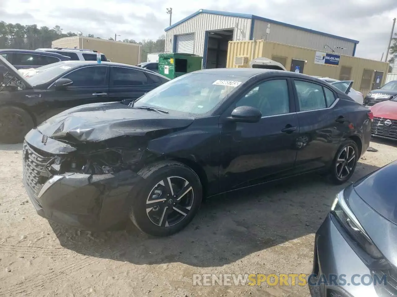 1 fotografías del automóvil dañado 3N1AB8CV6SY280880 NISSAN SENTRA 2025