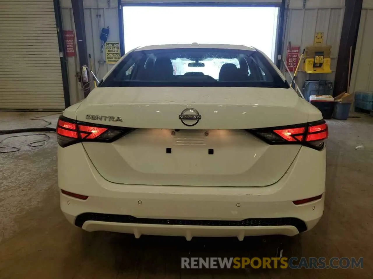 6 fotografías del automóvil dañado 3N1AB8CV6SY287635 NISSAN SENTRA 2025