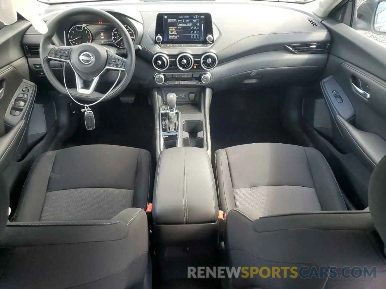 8 fotografías del automóvil dañado 3N1AB8CV6SY301534 NISSAN SENTRA 2025