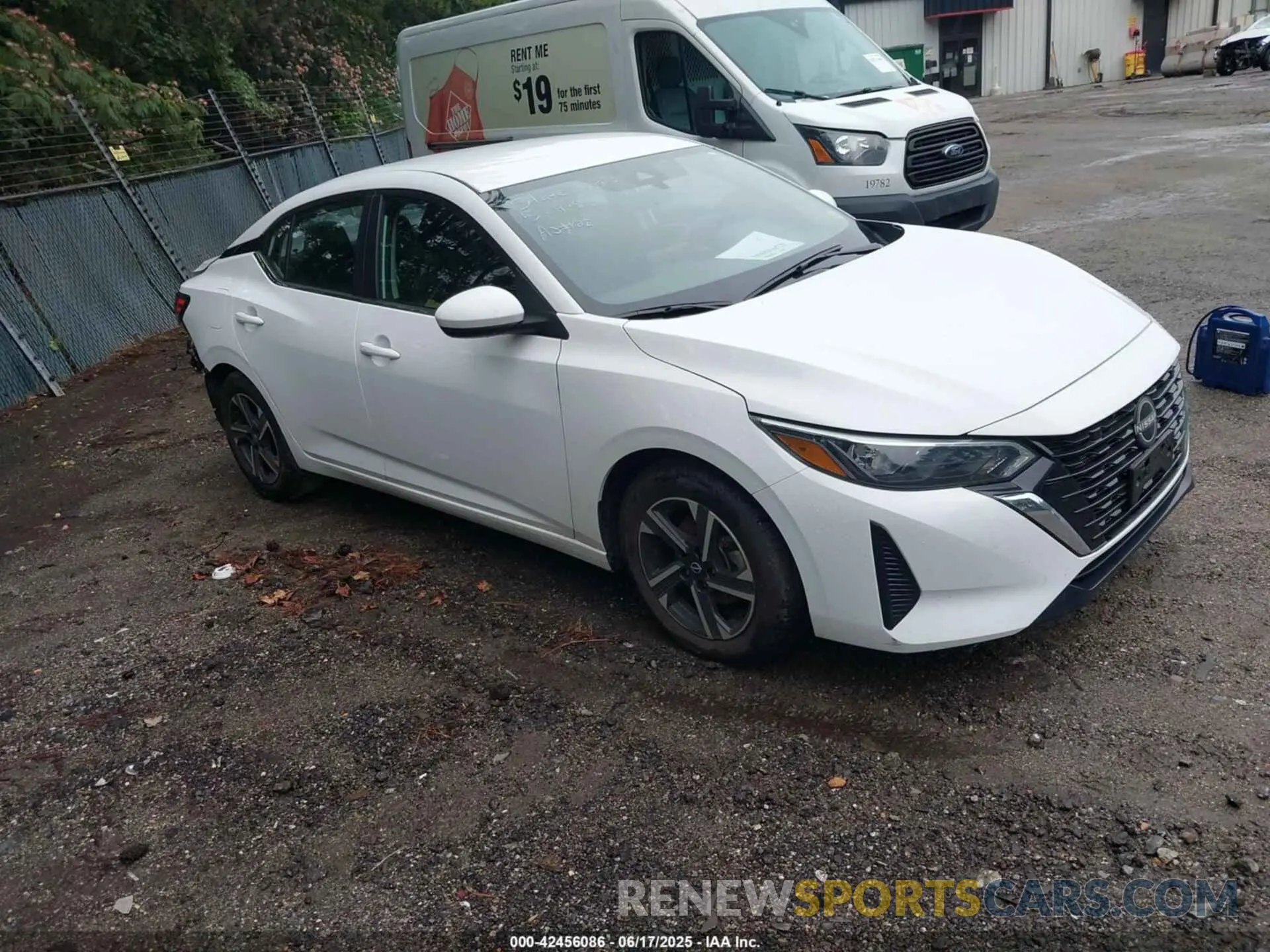 1 fotografías del automóvil dañado 3N1AB8CV7SY209607 NISSAN SENTRA 2025