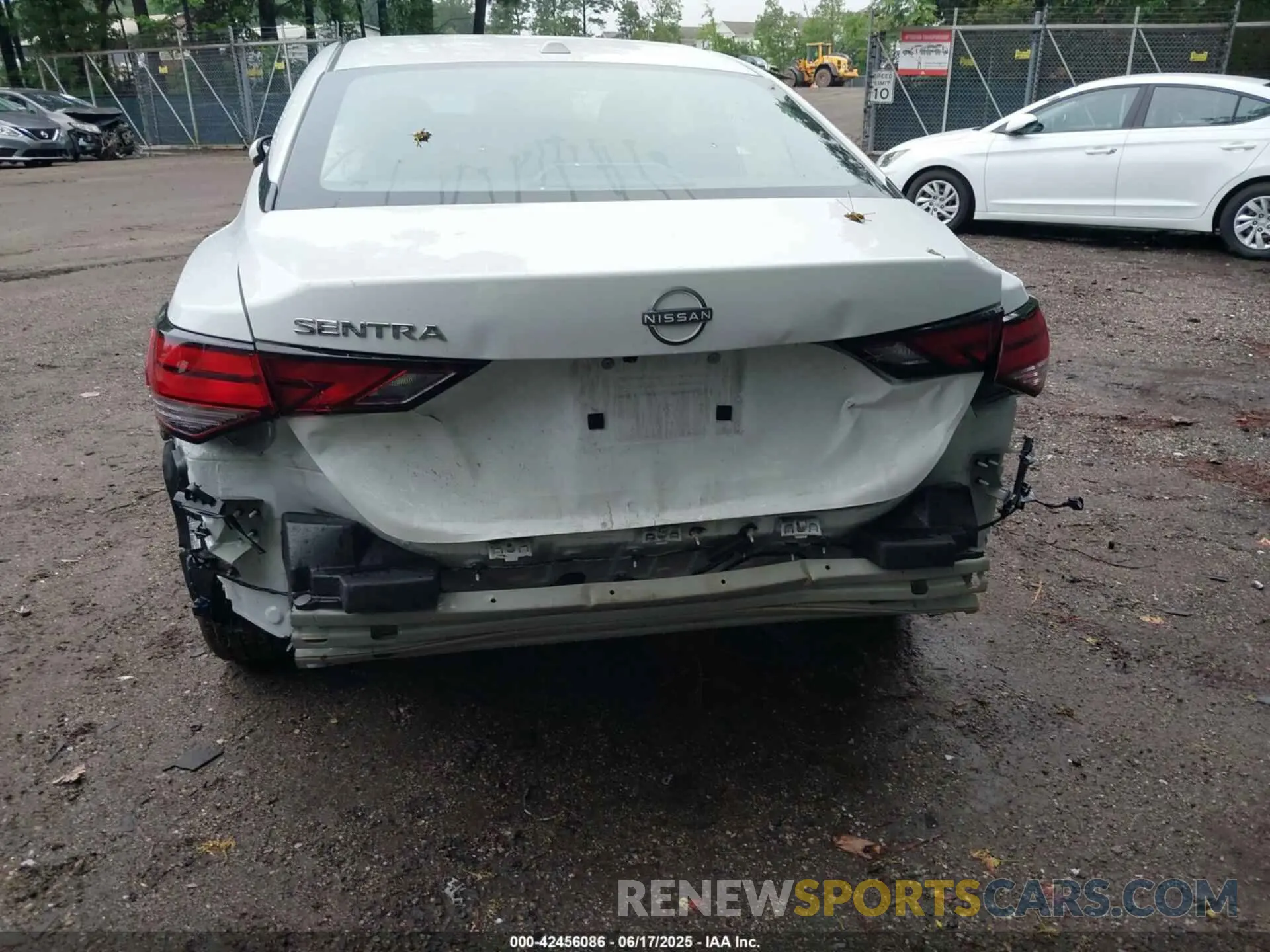 6 fotografías del automóvil dañado 3N1AB8CV7SY209607 NISSAN SENTRA 2025
