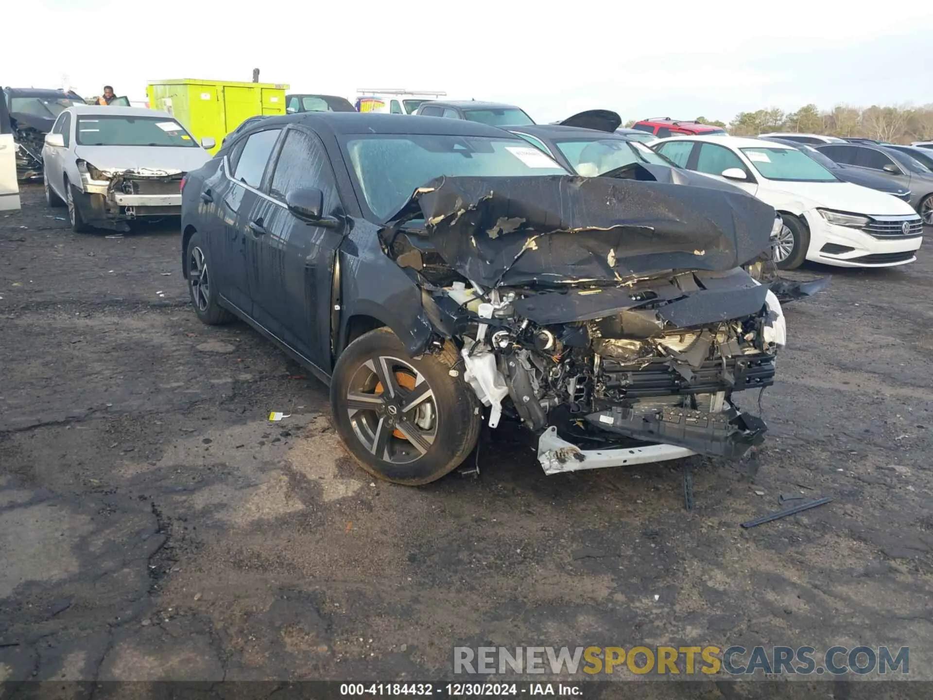1 fotografías del automóvil dañado 3N1AB8CV7SY229291 NISSAN SENTRA 2025