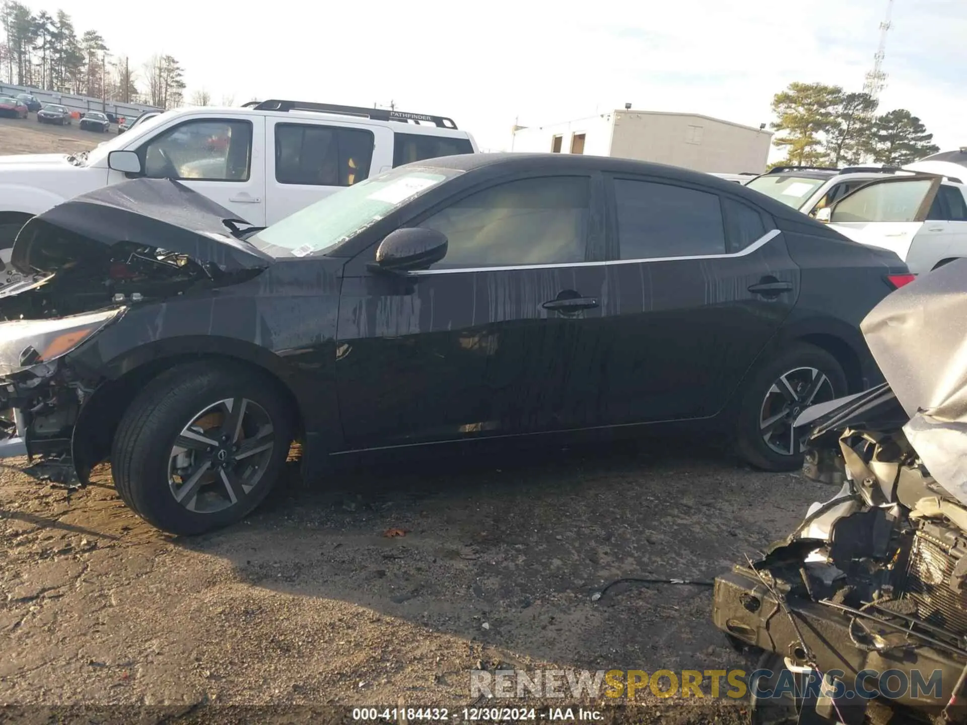 14 fotografías del automóvil dañado 3N1AB8CV7SY229291 NISSAN SENTRA 2025