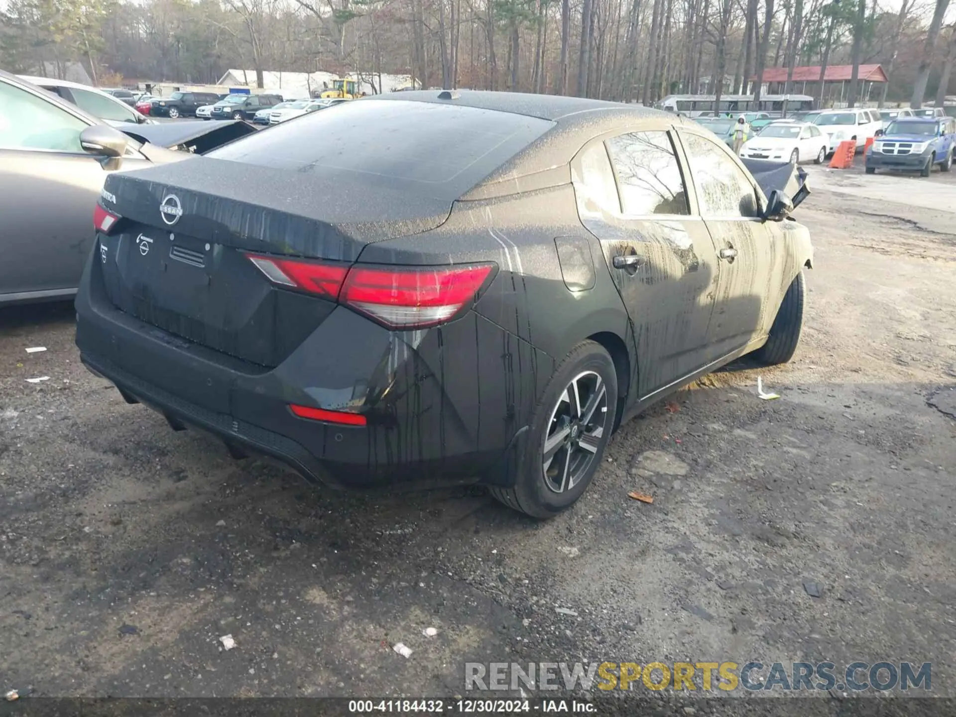4 fotografías del automóvil dañado 3N1AB8CV7SY229291 NISSAN SENTRA 2025